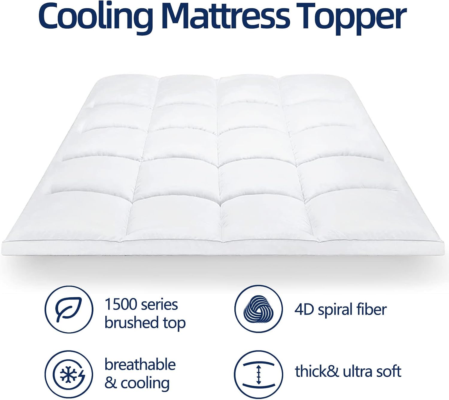 Detalle 2 de CHOPINMOON Queen Mattress Topper