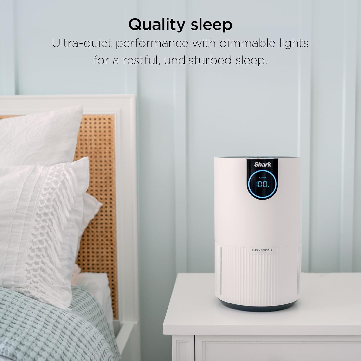 Thumbnail 3 de Shark HP102PET Clean Sense HEPA Air Purifier for Home (Bedroom, Nursery, Office) with CleanSense IQ Display