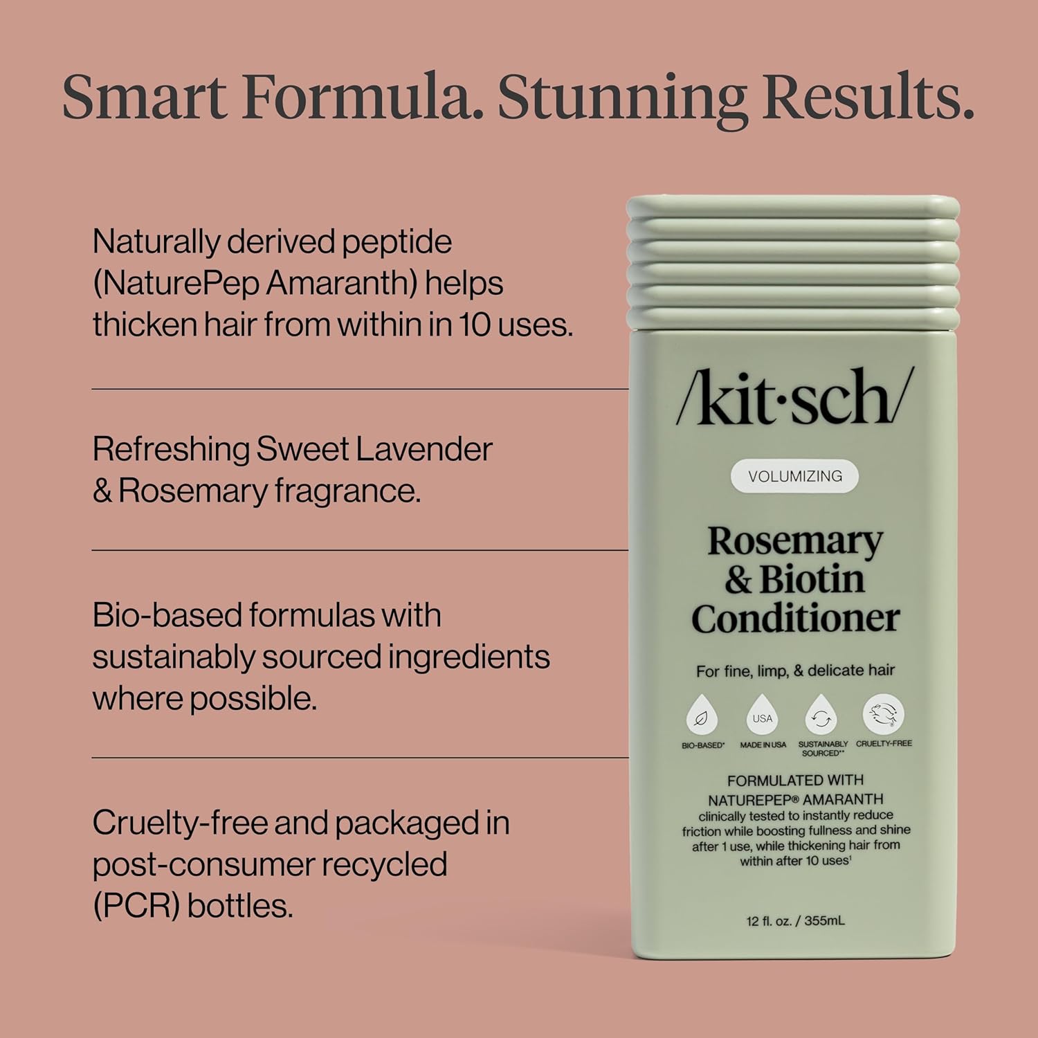 Detalle de Kitsch Volumizing Rosemary & Biotin Liquid Conditioner