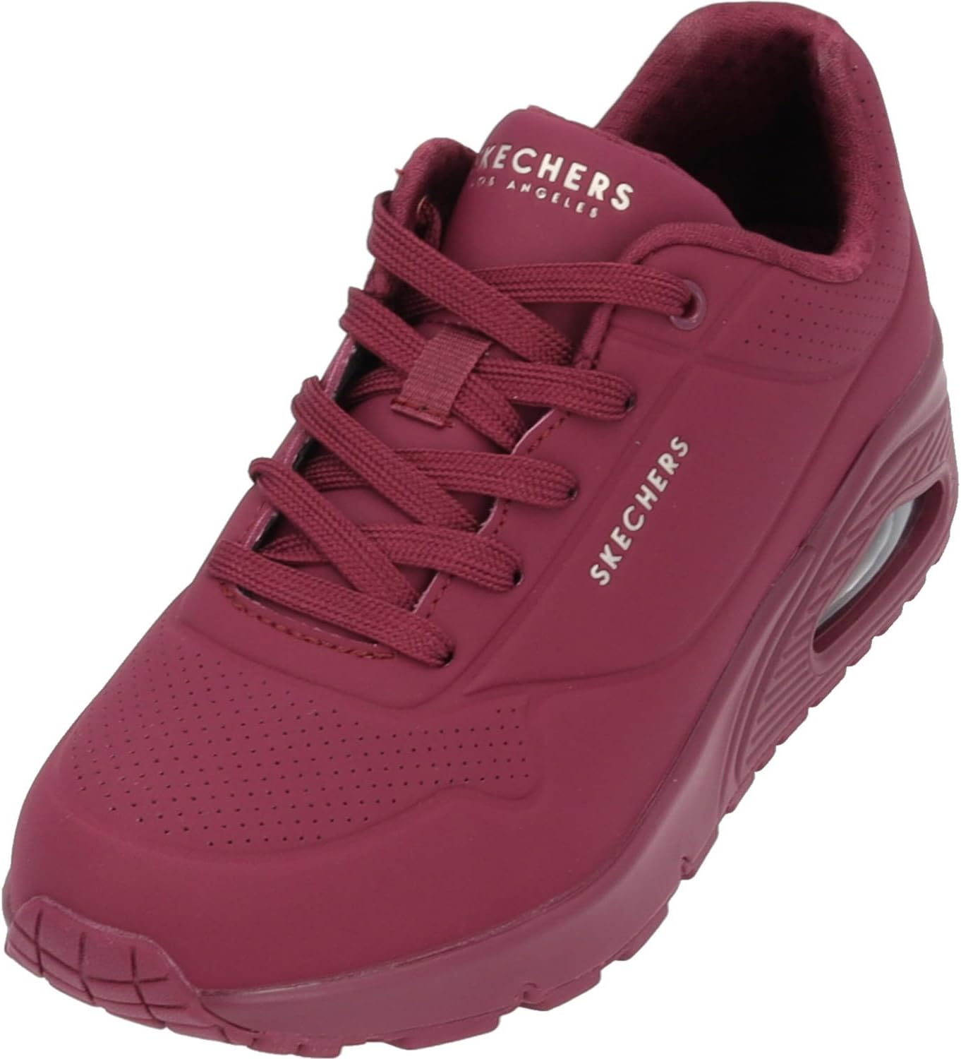 Detalle 2 de Skechers Uno Zapatillas mujer Gray Durabuck Mesh 39 EU