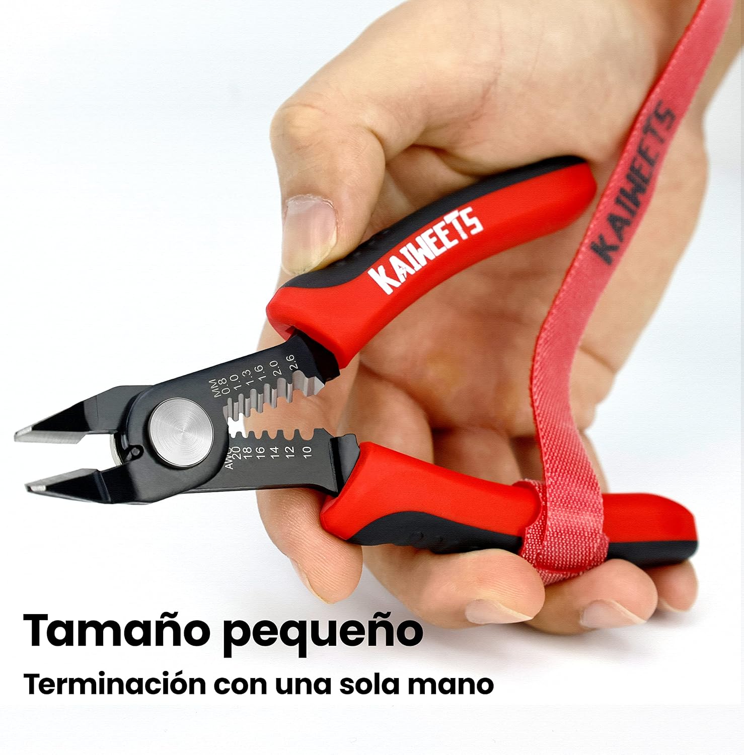 Detalle 2 de KAIWEETS KWS-102 alicates pelacables 2 en 1