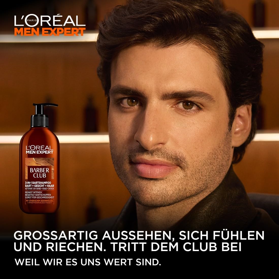 Thumbnail 4 de L’Oréal Men Expert Barber Club Bartpflege-Set – 3-in-1 Bartshampoo + Bartöl als Geschenkset (200 ml / 30 ml)