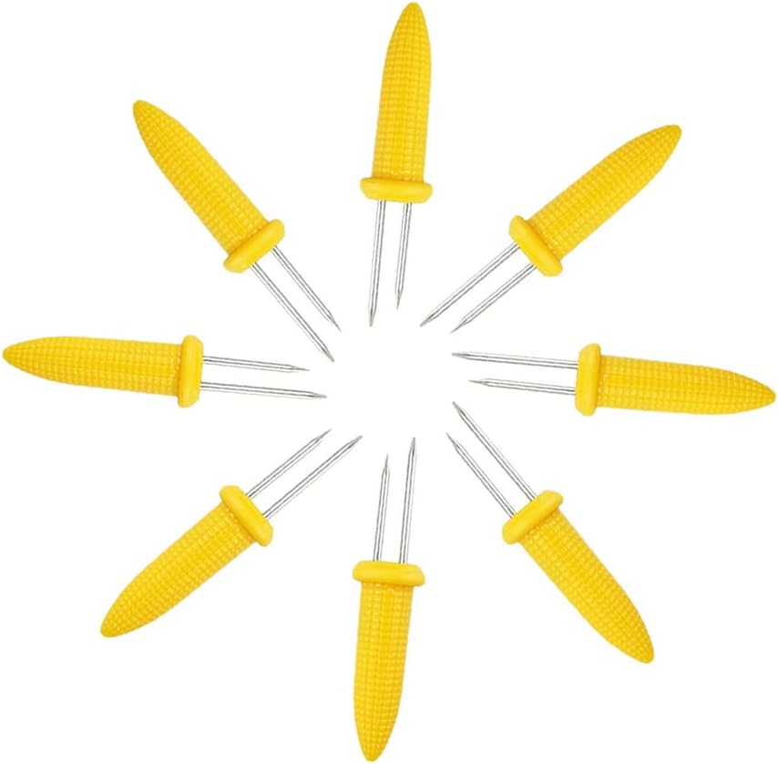 Detalle de 24 Pack Stainless Steel Corn Holders for Grilling and Barbecues