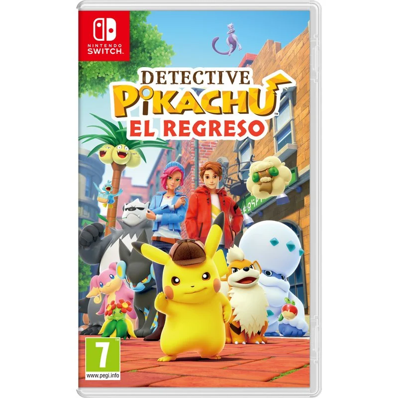 Detalle de Detective Pikachu: El Regreso – Nintendo Switch