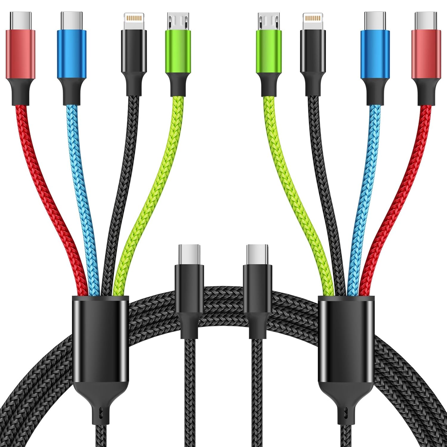 Detalle de Firsting USB C Multi Charging Cable 2-pack