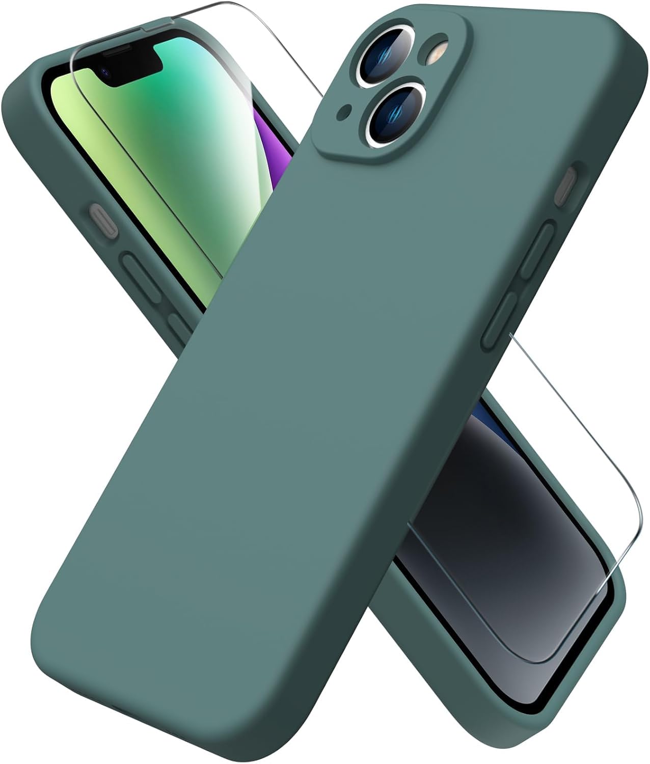 Thumbnail 6 de ACRONIX for iPhone 14 Case with Screen Protector (6.1”) – Soft Silicone, Full Protection