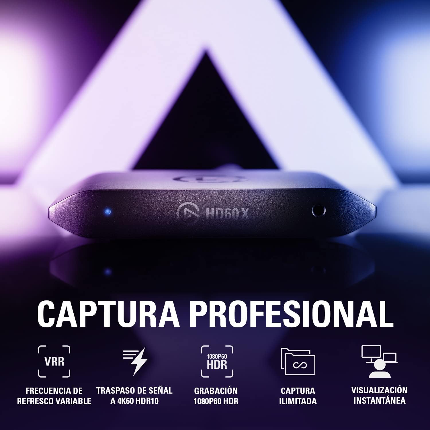 Detalle 2 de Elgato HD60 X capturadora 1080p60 HDR10