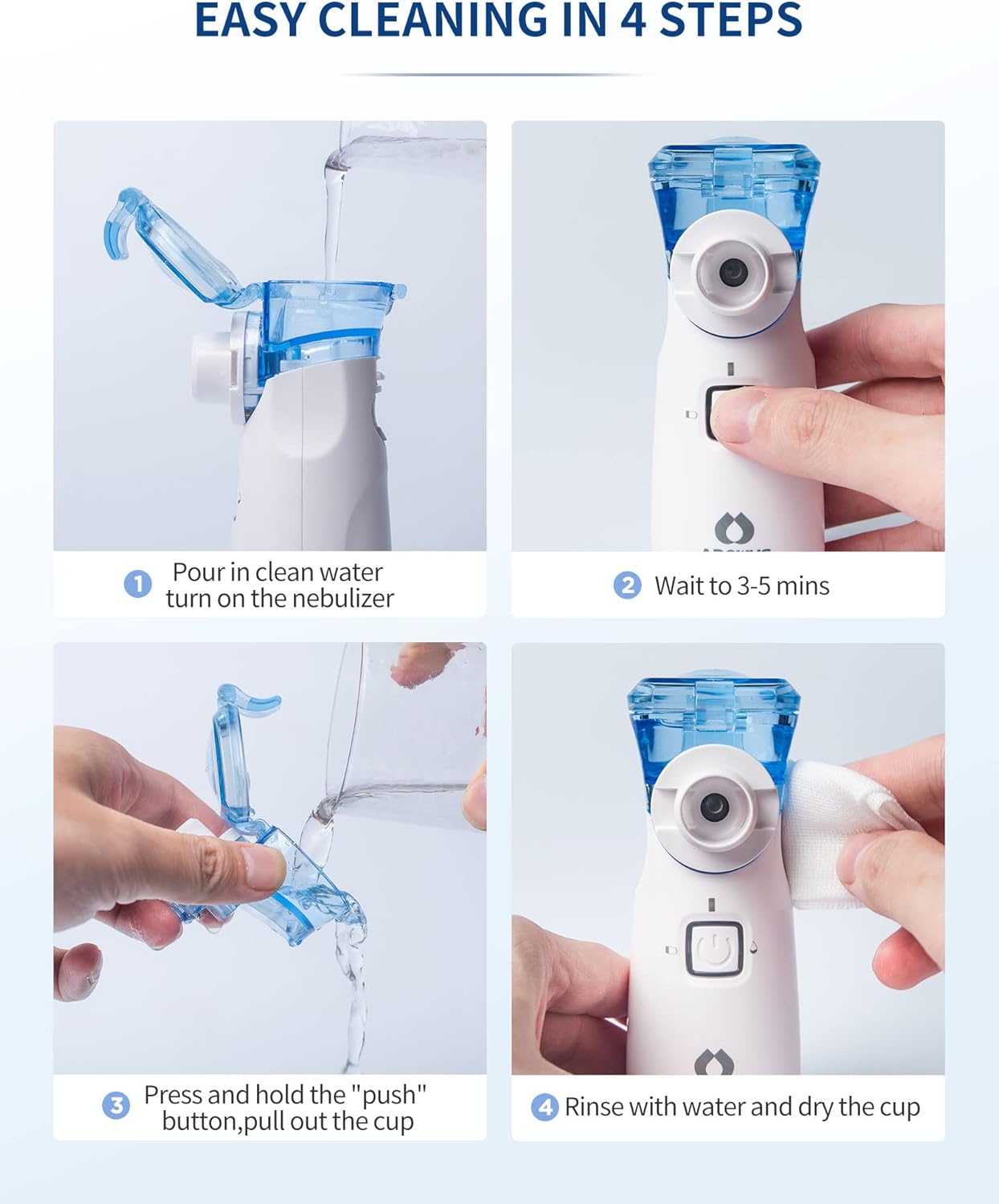 Thumbnail 6 de APOWUS Portable Nebulizer 0.18 lb 🩺