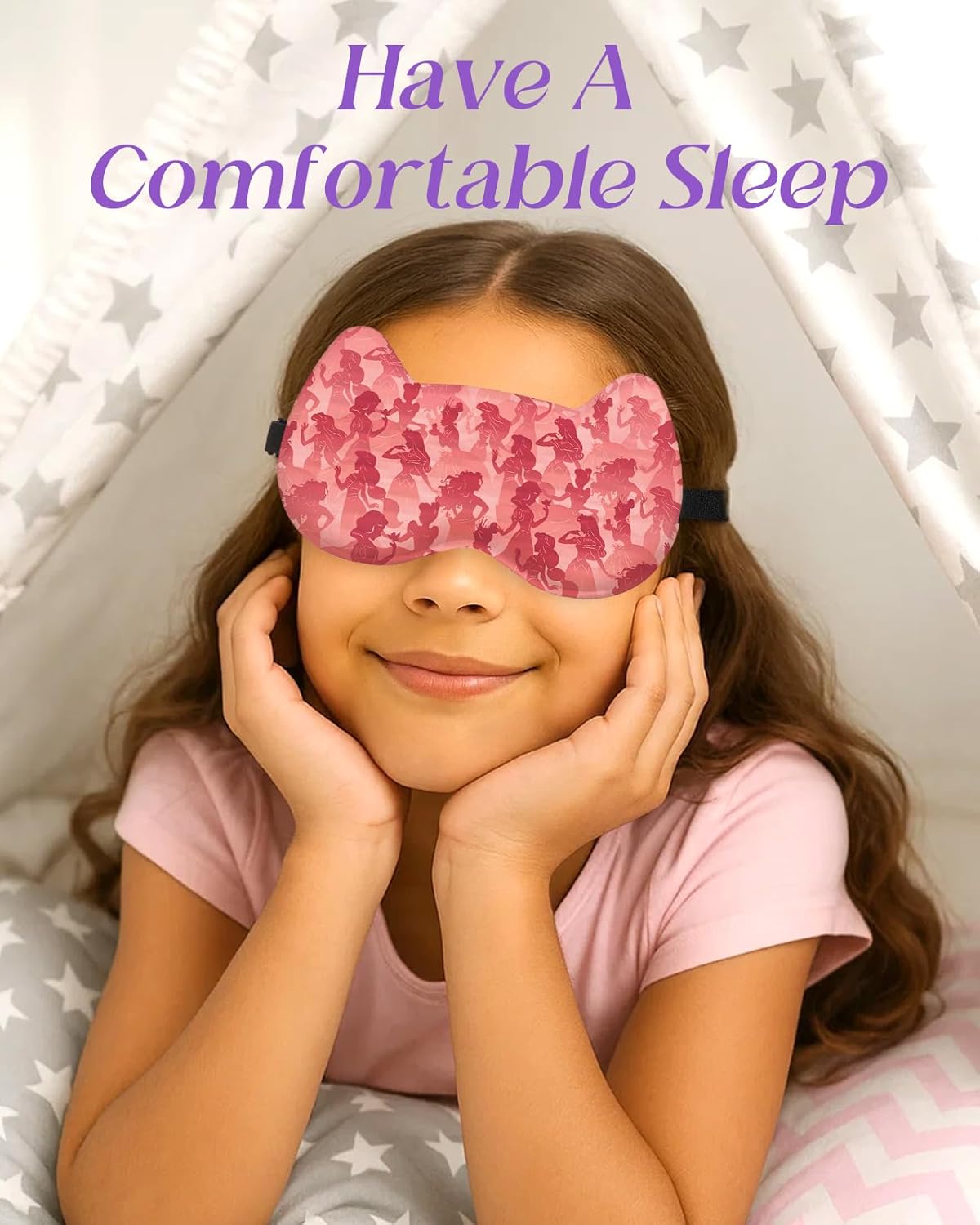 Detalle de Miss Adola 3D sleep mask for kids