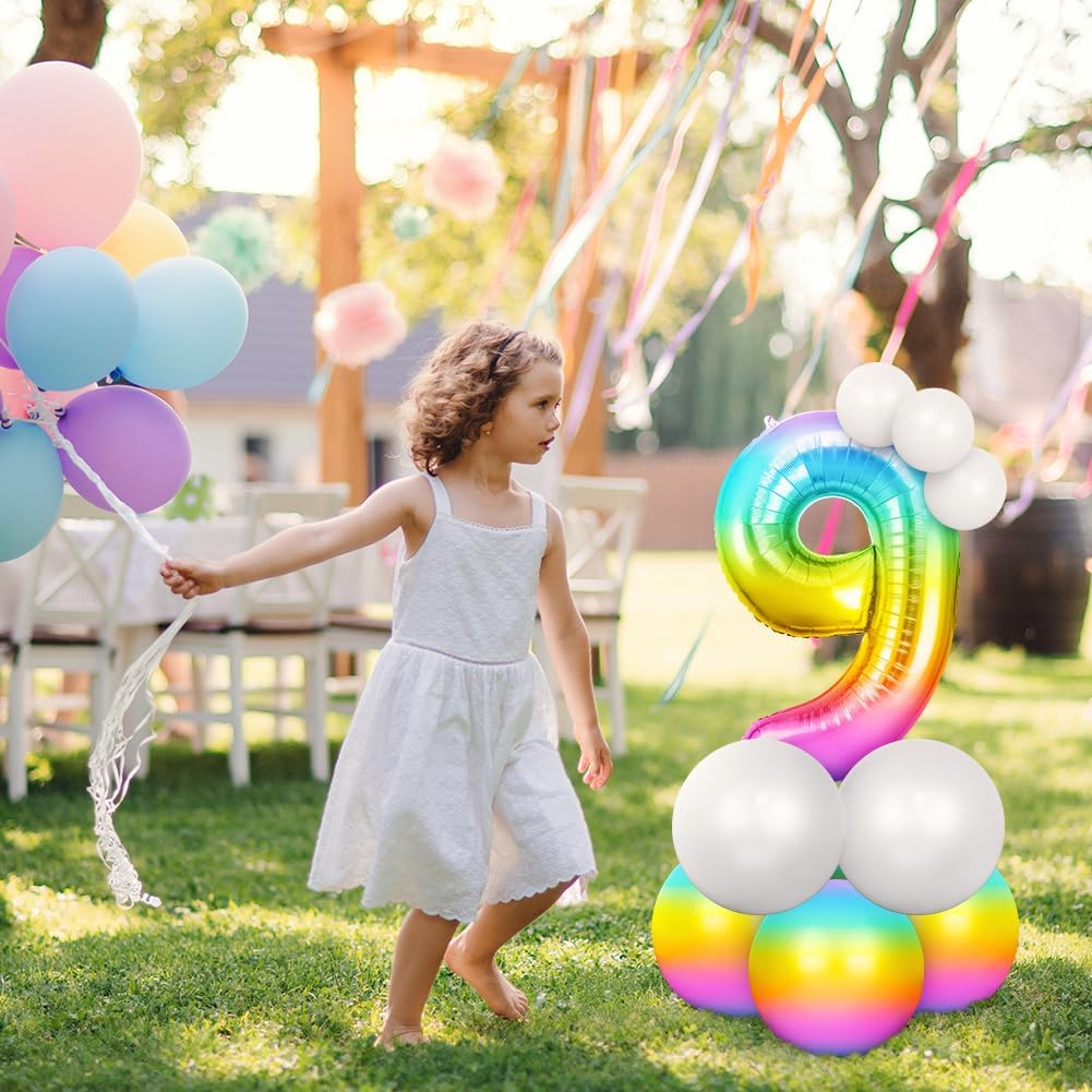 Thumbnail 5 de OFFCUP 40 Inch Number 11 Foil Balloon (Self Inflating) – Large Decoration for Parties