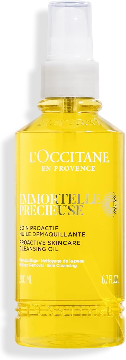 Detalle de L'OCCITANE Immortelle Precious Cleansing Oil 200 ml – A sensible cleanse with anti-ageing notes