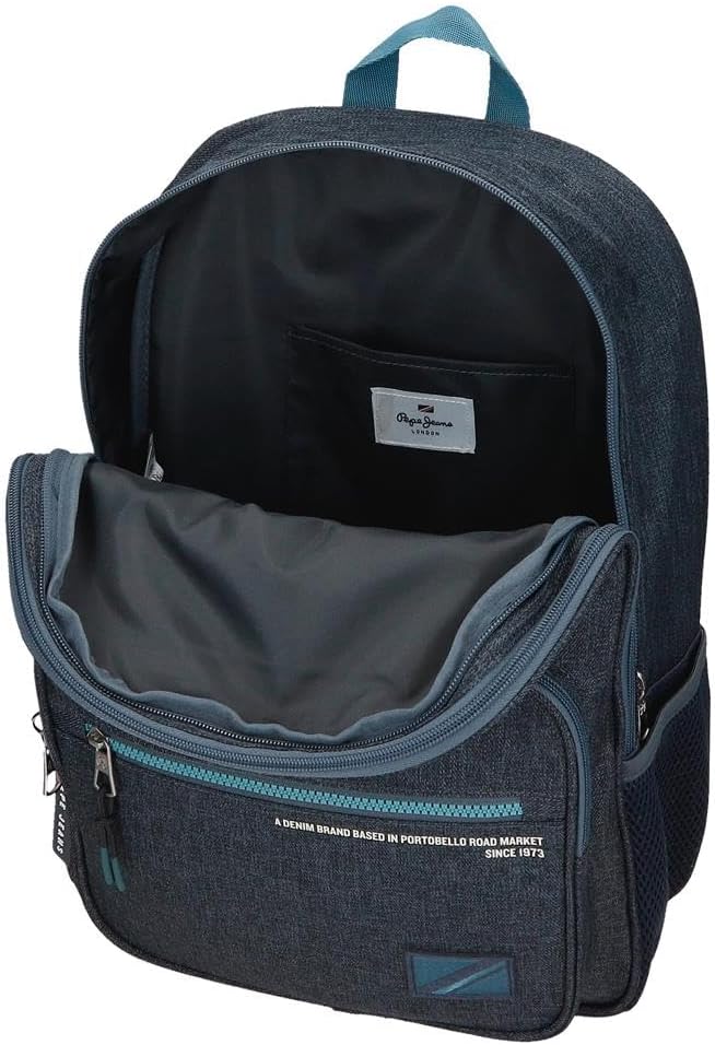 Thumbnail 3 de Pepe Jeans Edmon: zaino daily in poliestere con spallacci imbottiti e molte tasche