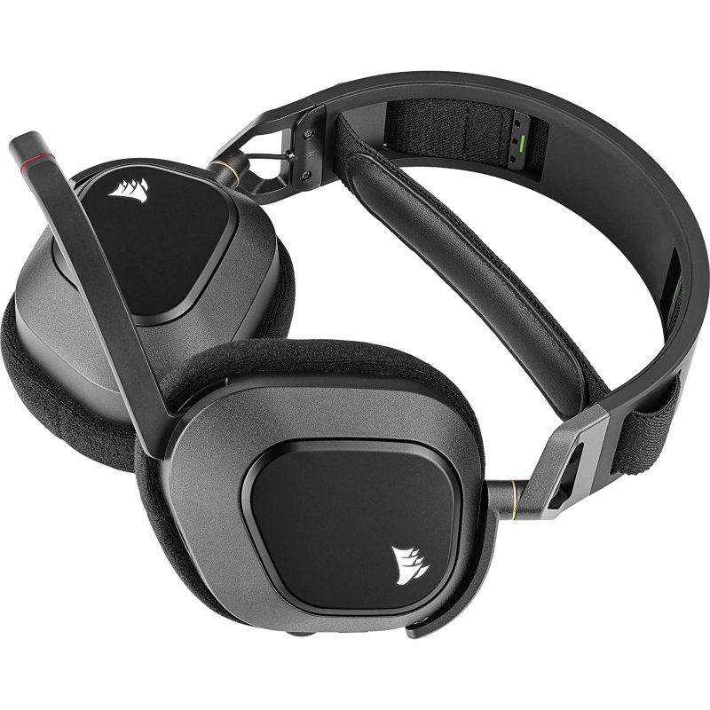 Thumbnail 1 de Corsair HS80 RGB Wireless Auriculares gaming negros