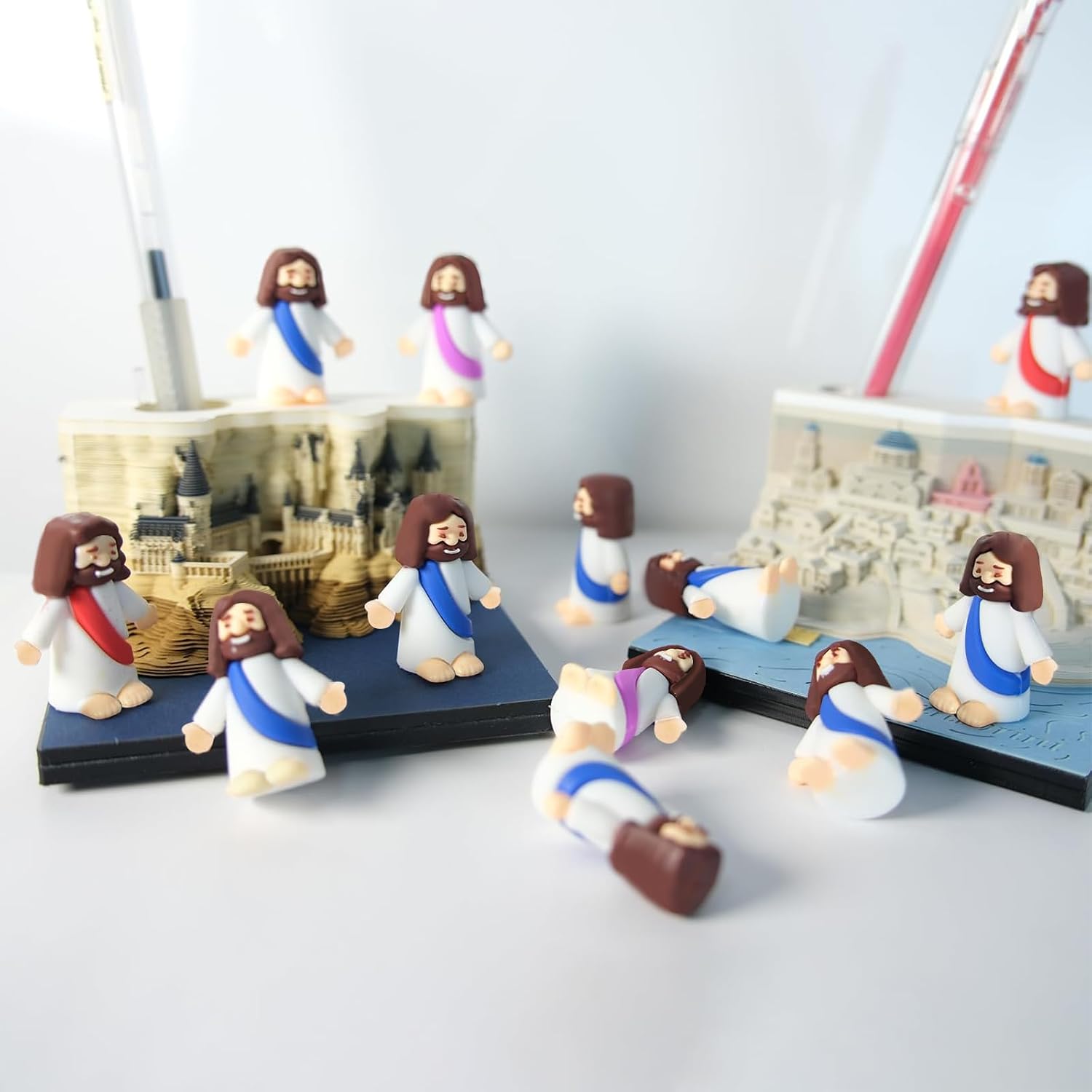 Thumbnail 4 de AKFAHOIF Mini Jesus Figures 30pc Set