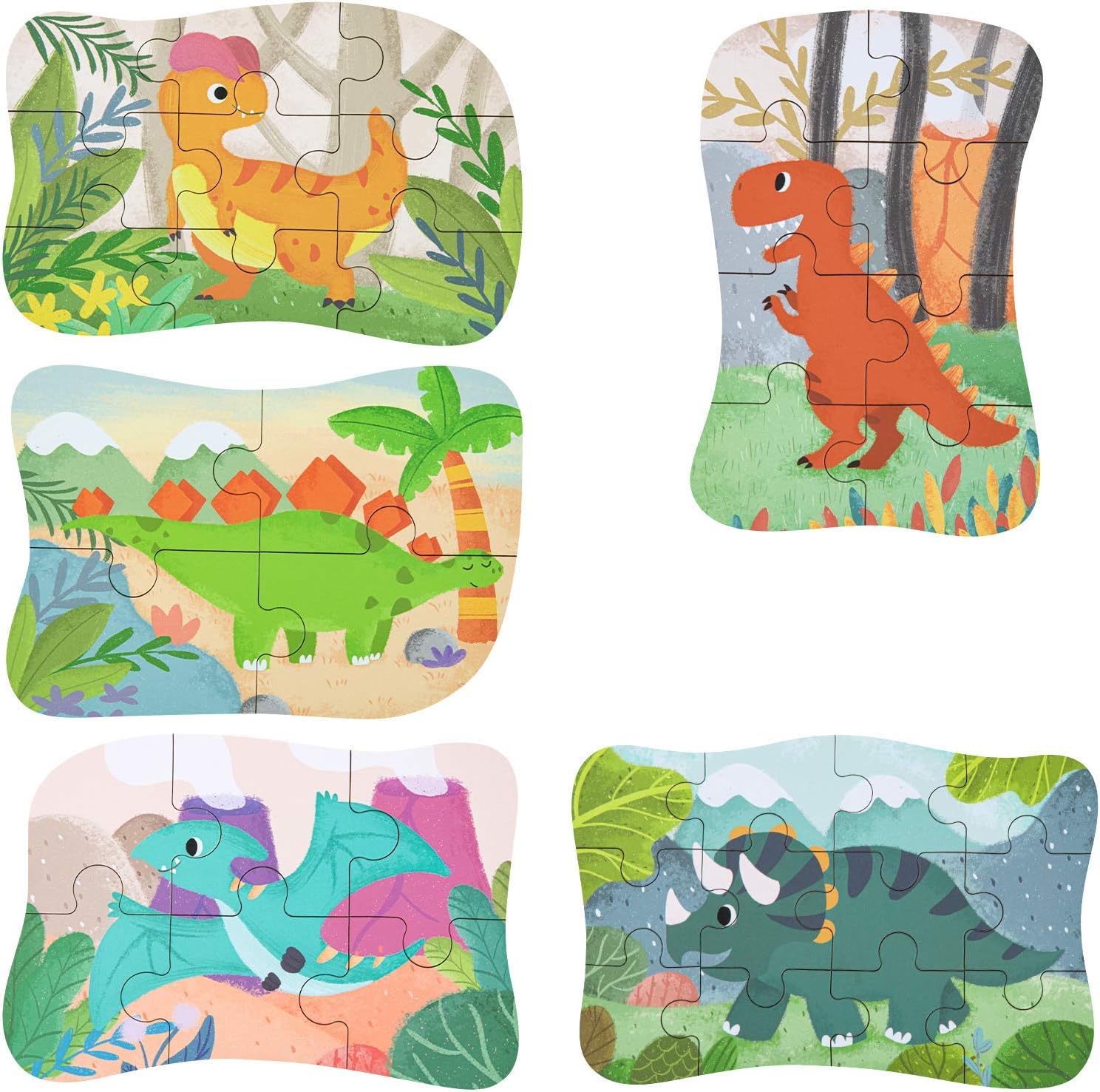 Thumbnail 3 de BBLIKE Puzzle de Dinosaurios para niños 🦖 de 3 a 5 años