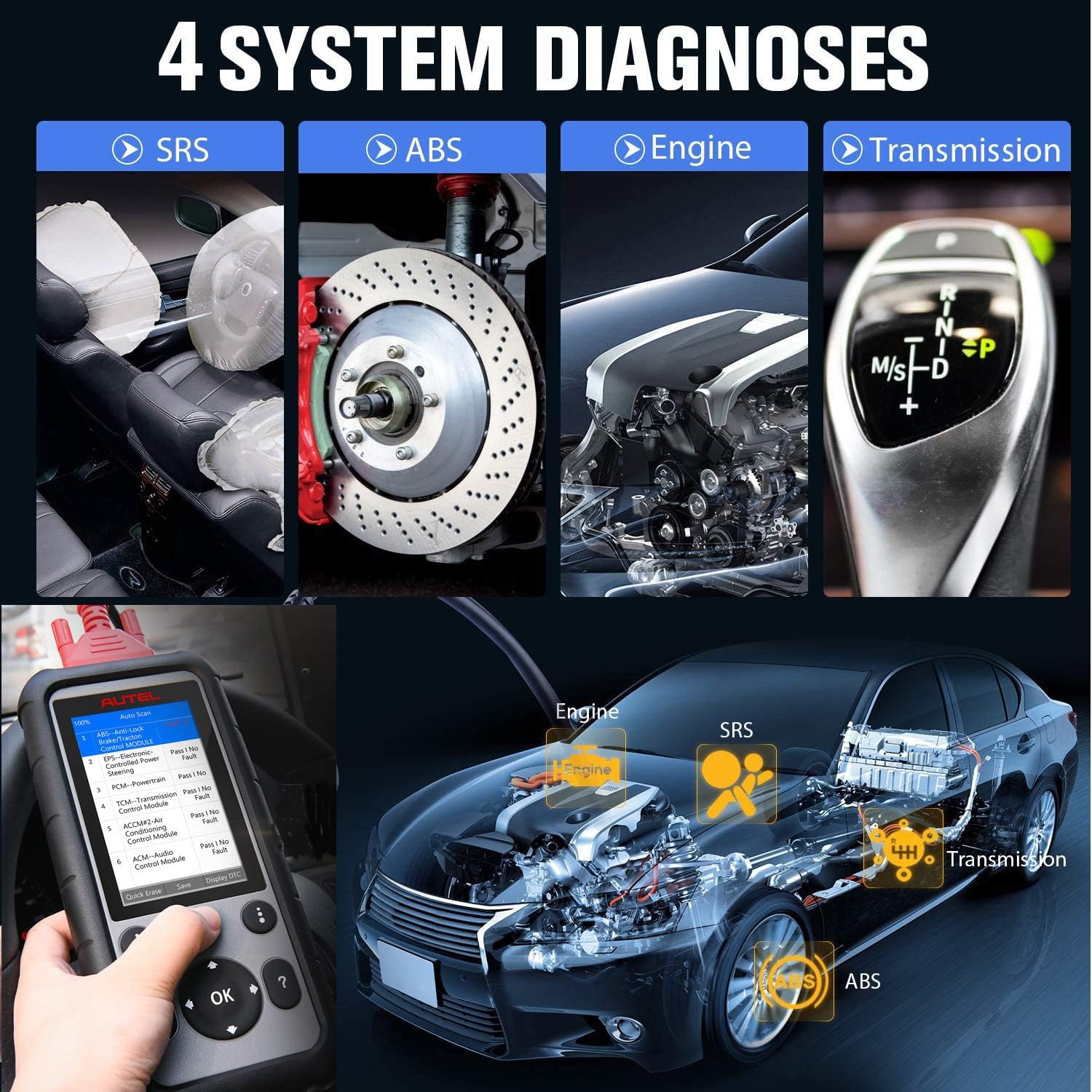 Thumbnail 3 de Autel OBD2 scanner MD806