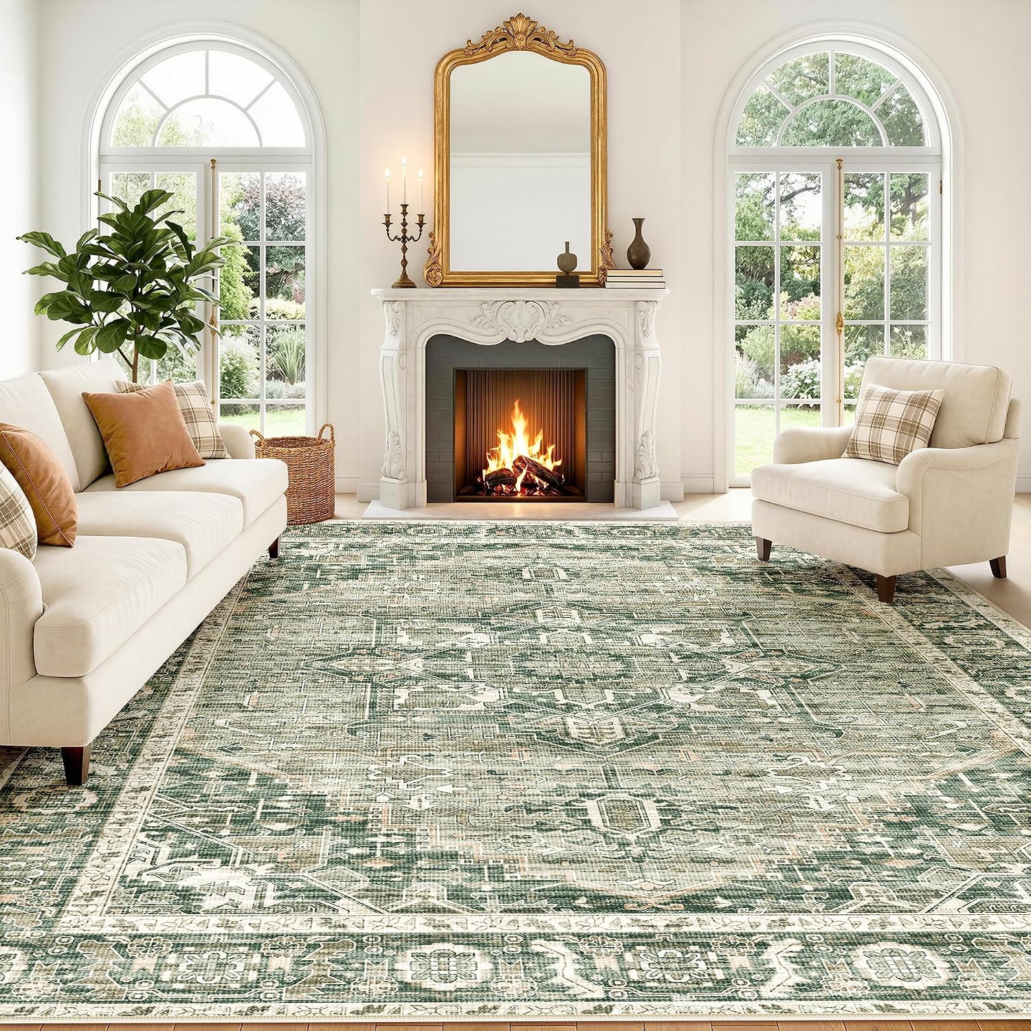 Detalle de LIVELYGLOW Area Rug, 8x10