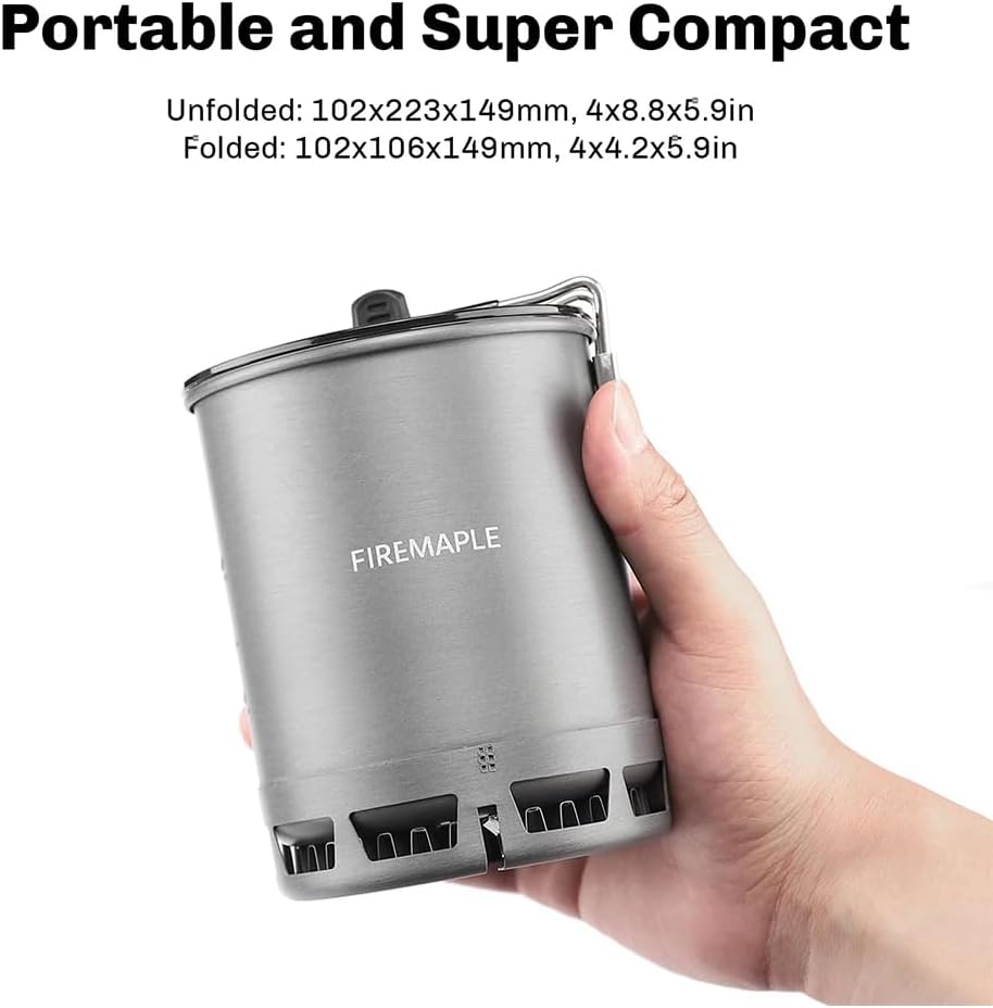 Thumbnail 3 de Fire-Maple Ultralight Camping Pot 600 ml