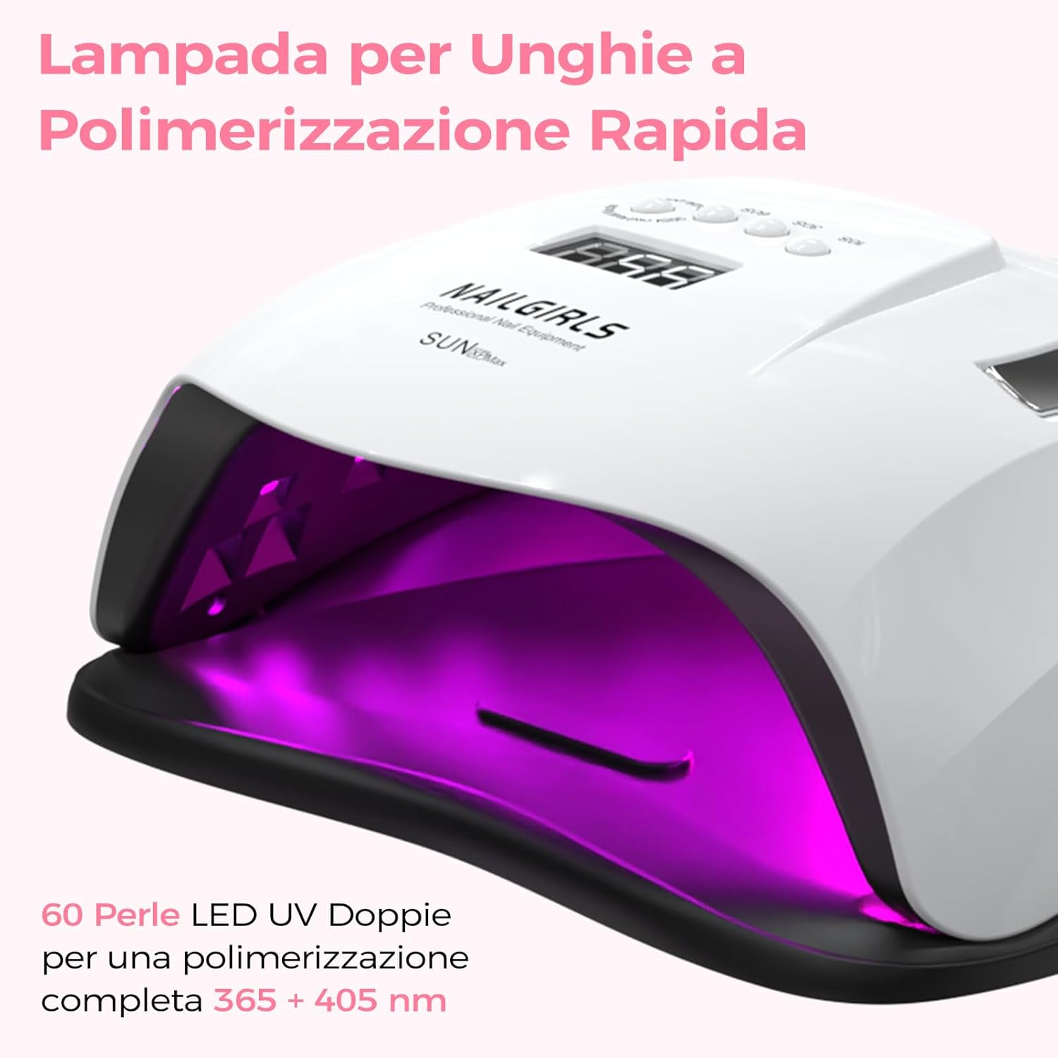 Thumbnail 4 de NAILGIRLS Lampada UV 268W per unghie