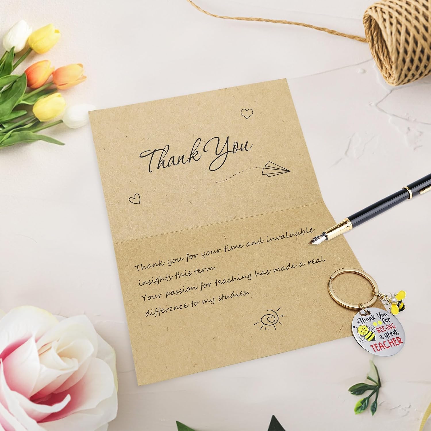 Detalle de Sundonix Thank You Leaving Teacher Gift – 6 Pack (Multicolor)