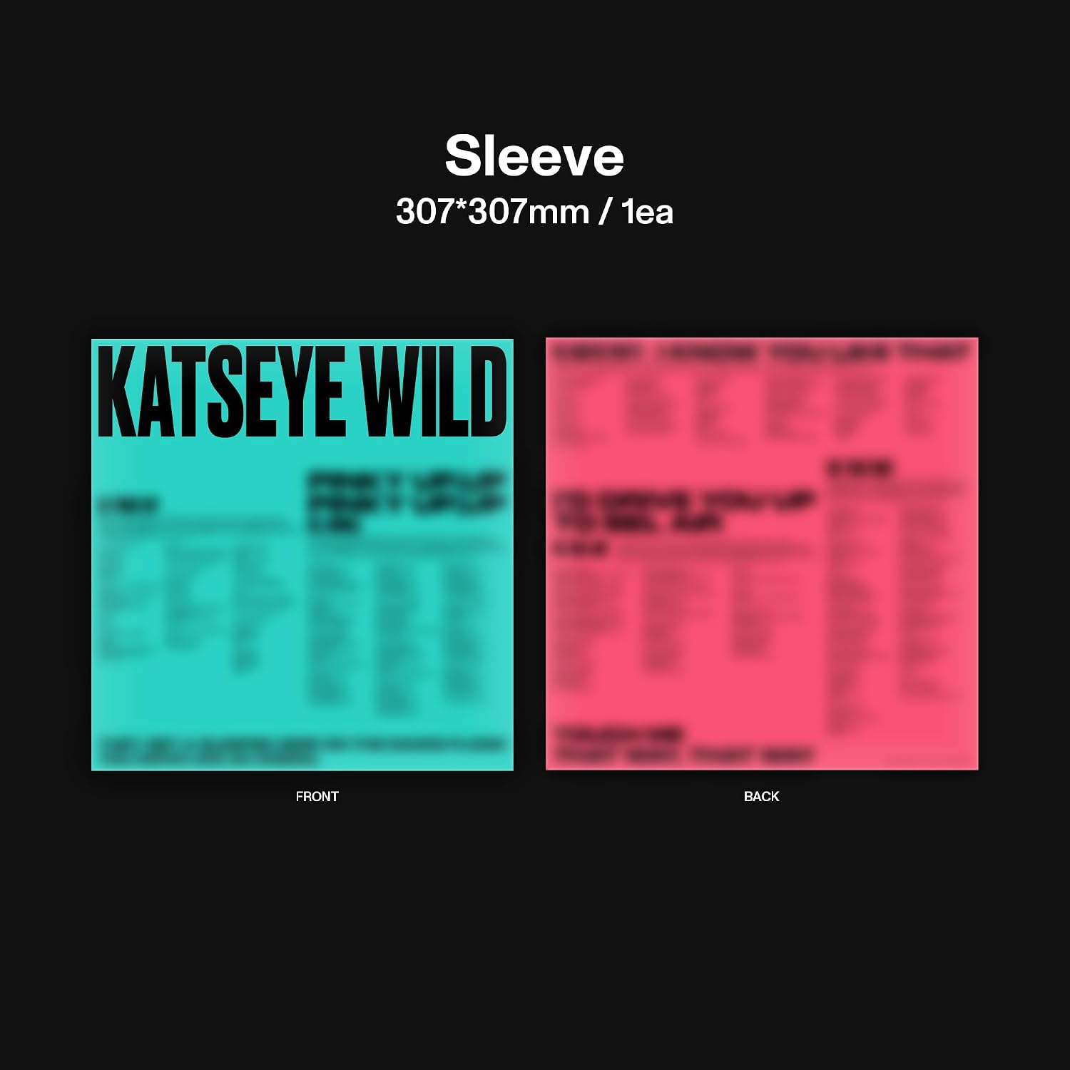 Detalle 1 de UNIVERSAL MUSIC GROUP WILD (LP) Katseye Vinyl Album with Photocard