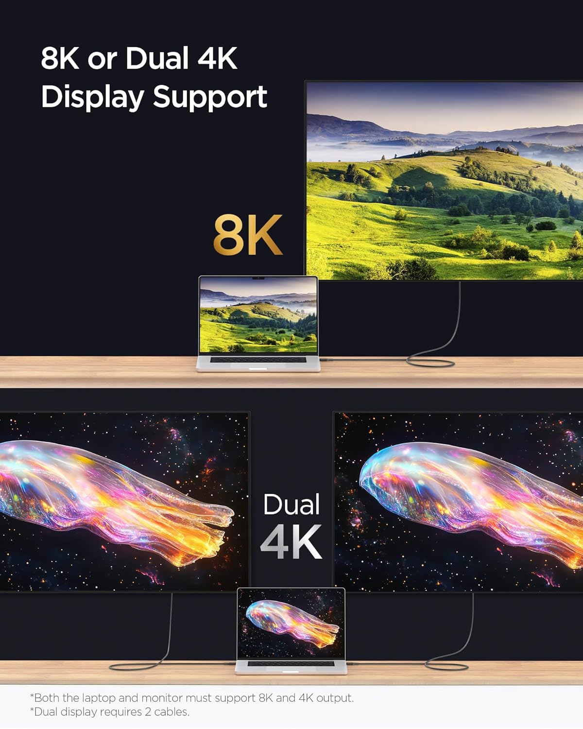 Thumbnail 5 de Spigen Essential Cavo USB Type-C USB-C 240W PD rapido 1,2 m con E-Marker e DuraBend (nero)