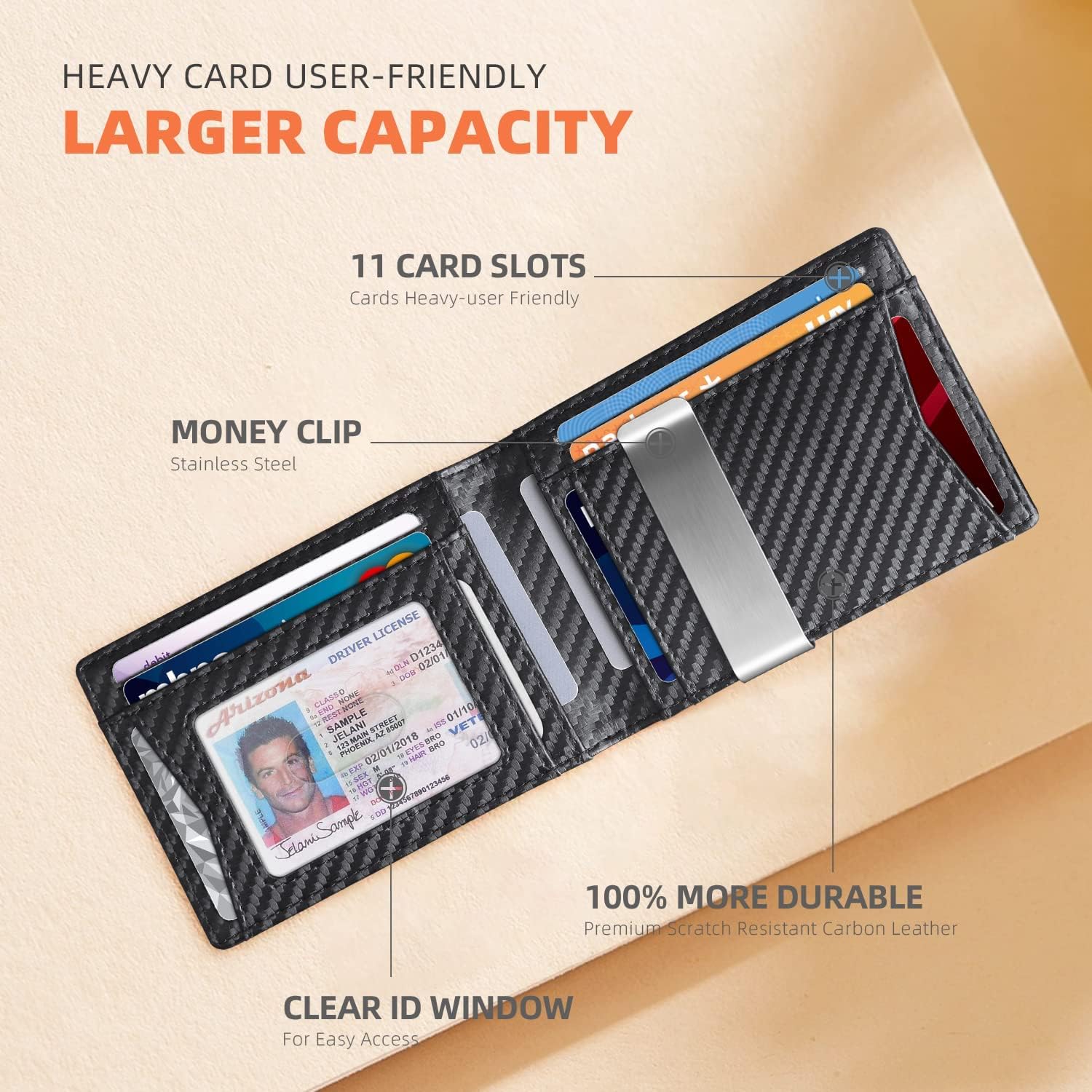 Thumbnail 6 de RUNBOX Slim Wallet 11 cards 💼