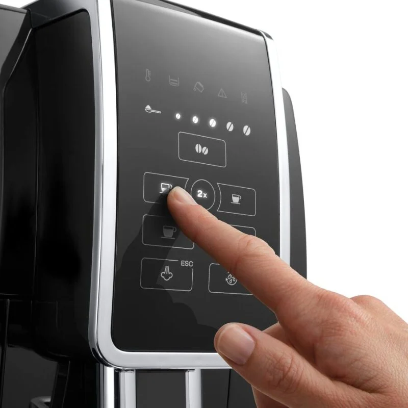 Detalle de Delonghi Dinamica Ecam350.15.B cafetera 15 bares