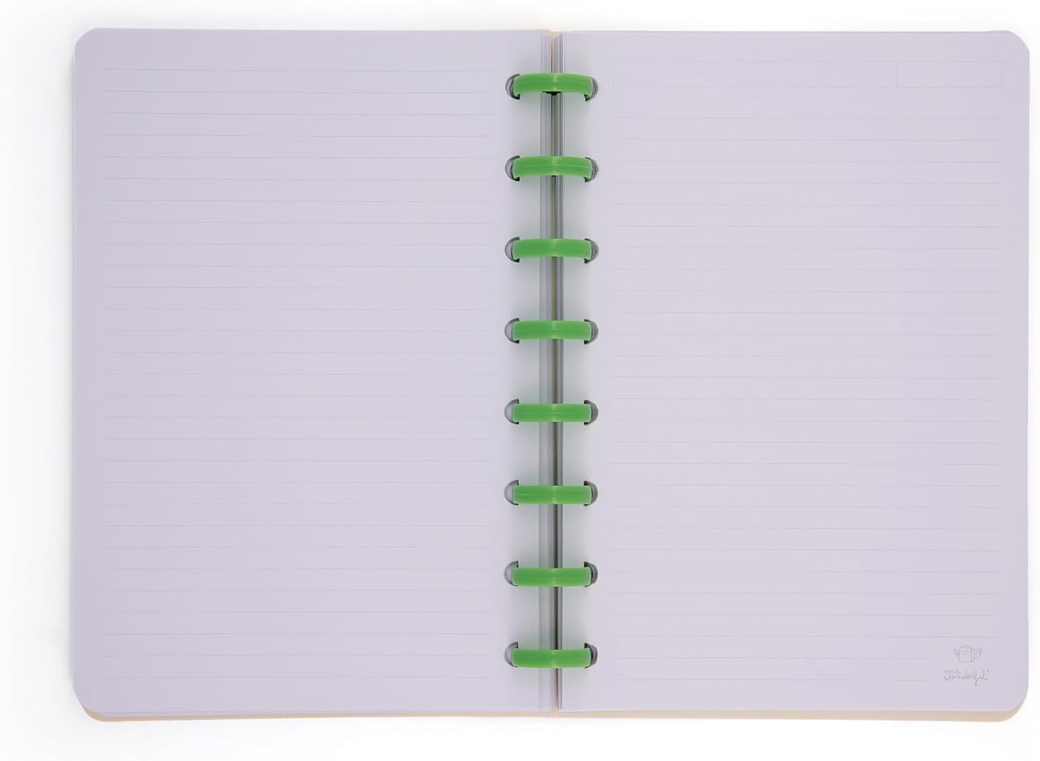 Thumbnail 3 de Mr.Wonderful Cahier A5 – Carreaux jaunes, verts et lilas : carnet pratique et écoresponsable
