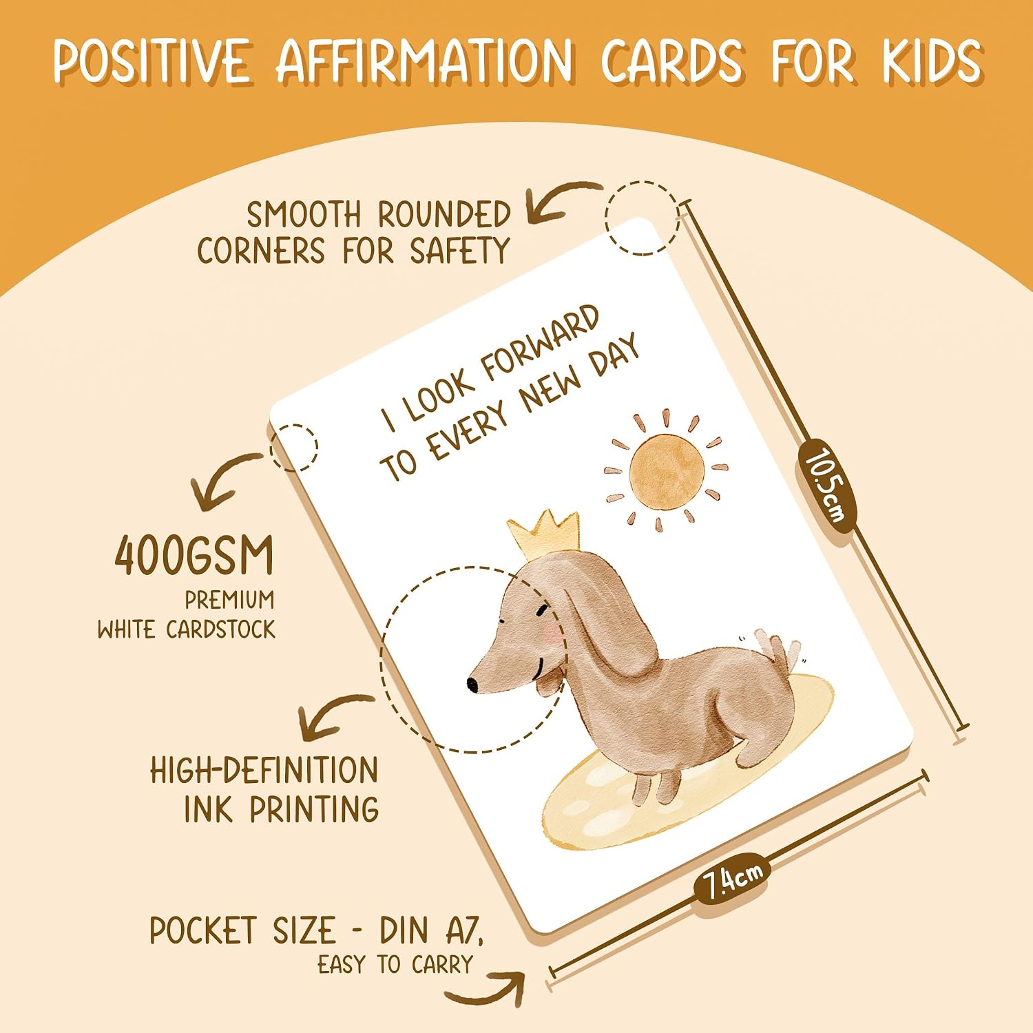 Thumbnail 2 de Positive Affirmation Cards for Kids – 40 confidence & mindfulness cards for ages 3–8