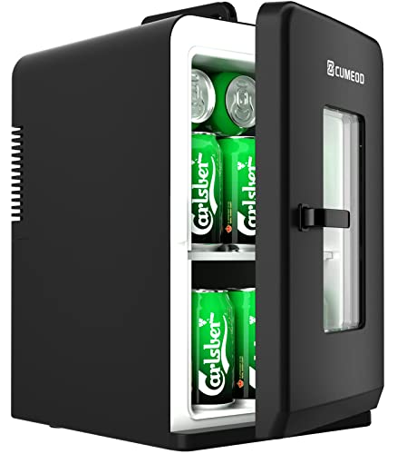 Detalle de Cumeod Mini Fridge 15 L – Portable Thermoelectric Cooler and Warmer (AC/DC)