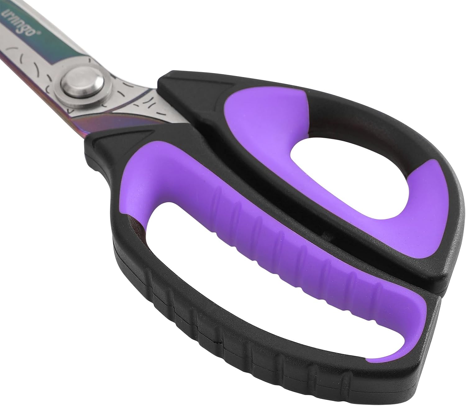 Detalle de LIVINGO Heavy Duty 10" Utility Stainless Steel Scissors with Titanium Coating