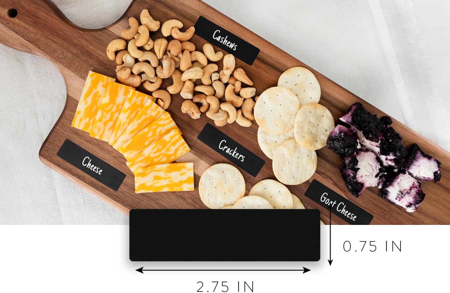Detalle de Chalkboard Labels for Containers, 200-Pack