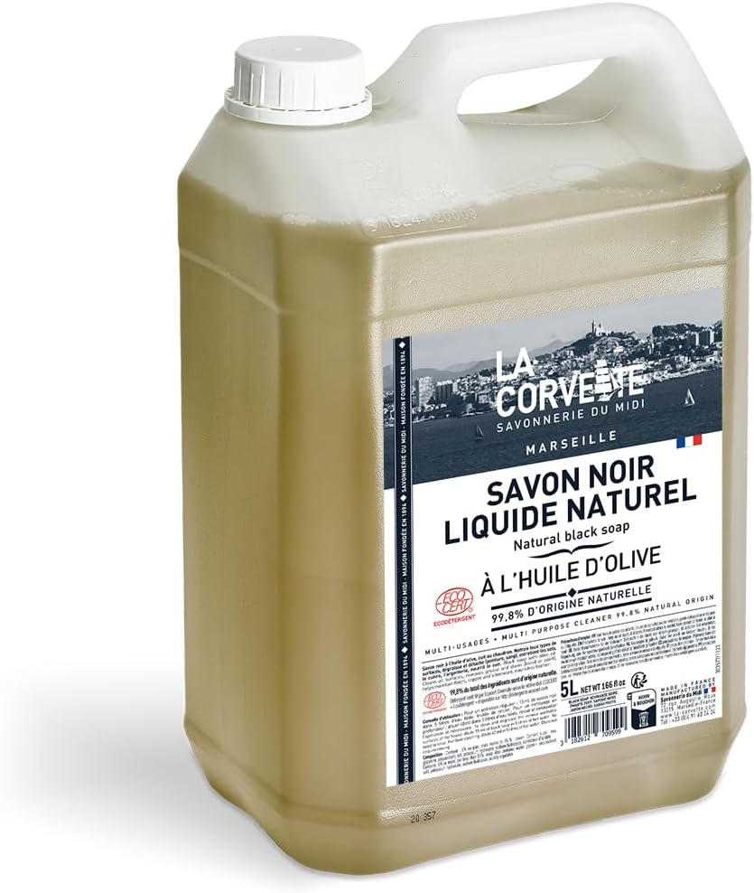 Detalle de La Corvette Savon Noir 5L