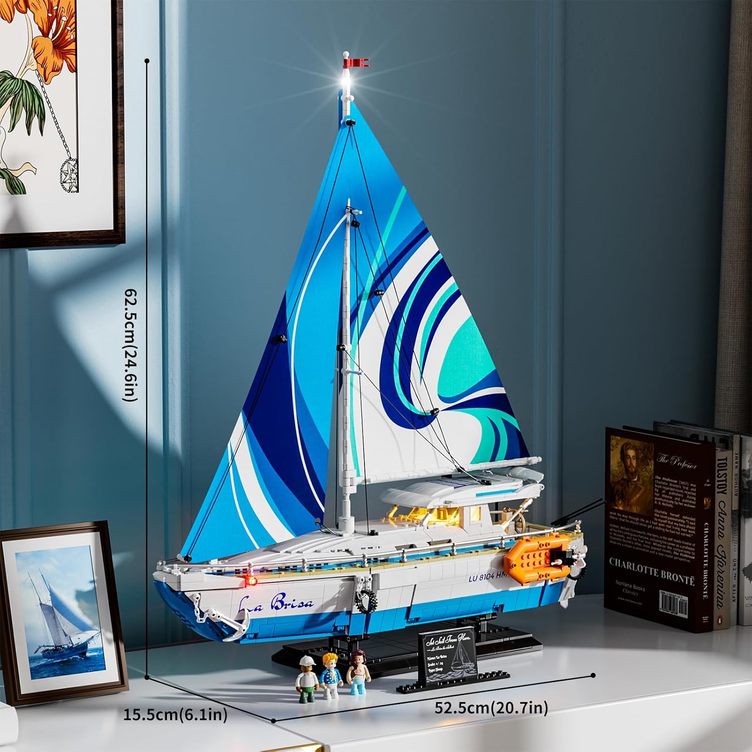 Thumbnail 4 de FUNWHOLE La Brisa 1640 Teile Segelboot ⛵