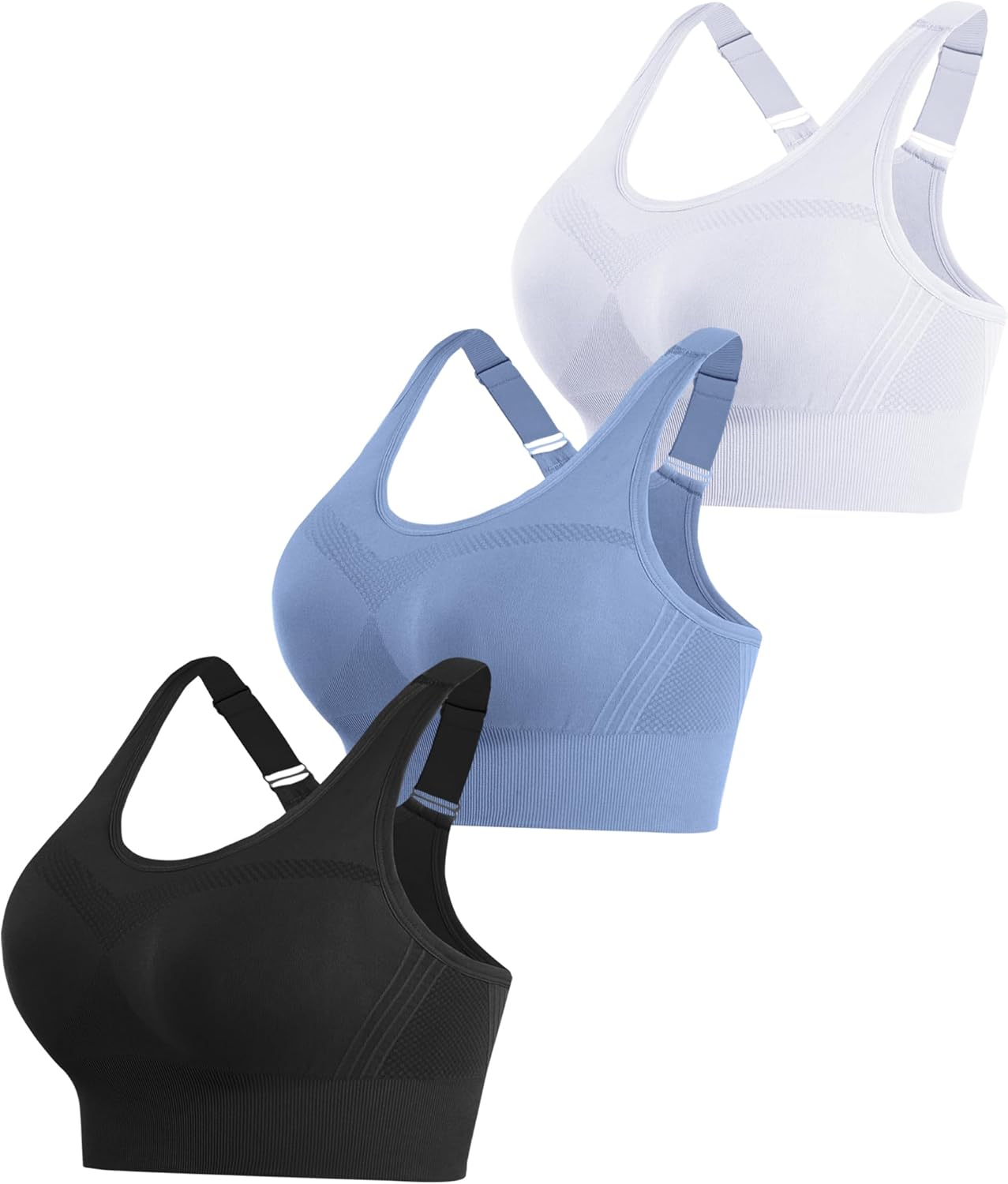 Thumbnail 4 de Litherday Sport BH Damen Push-Up – nahtloser Sport-BH ohne Bügel, mit herausnehmbaren Pads