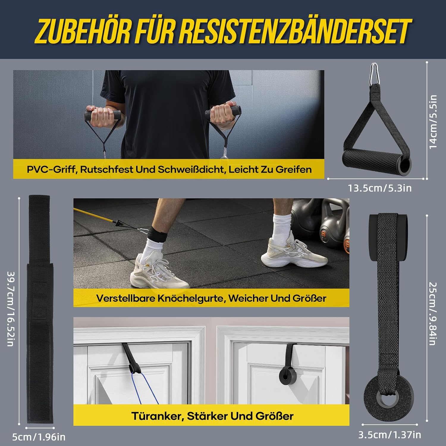 Thumbnail 2 de Fokky Fitnessbänder Set 5 Widerstände