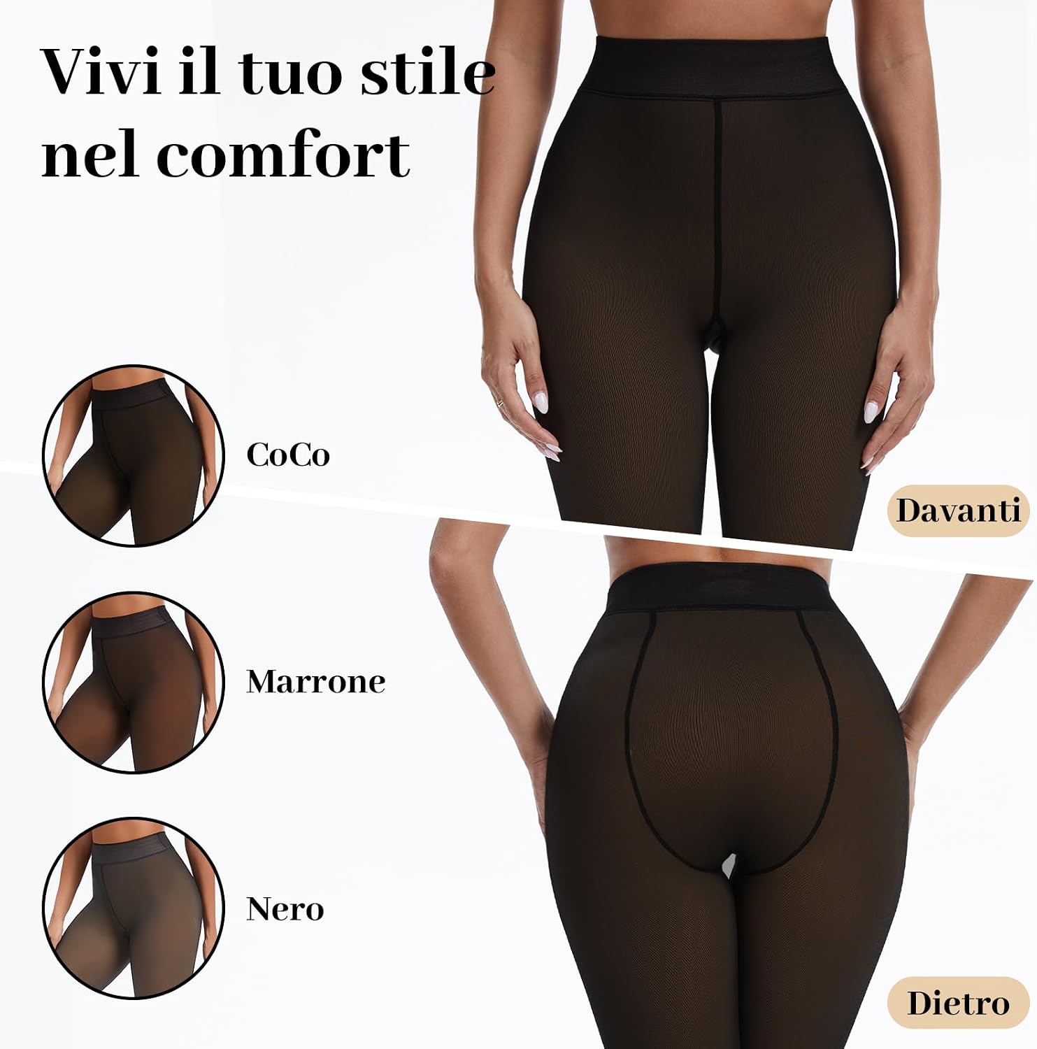 Detalle 2 de ZAKASA Collant Termici Donna 220G