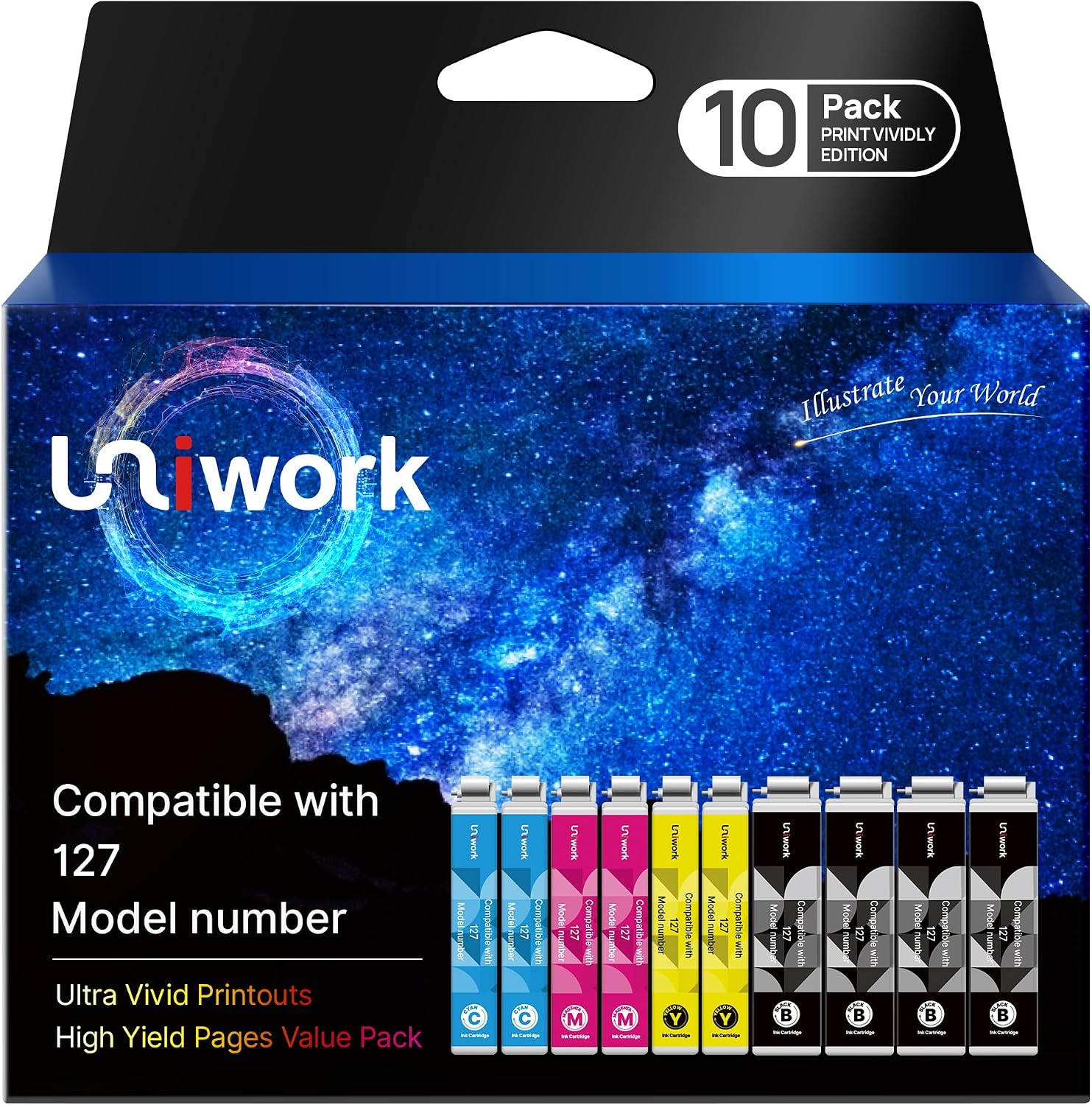 Detalle de Uniwork Epson 127 Replacement Ink Cartridges