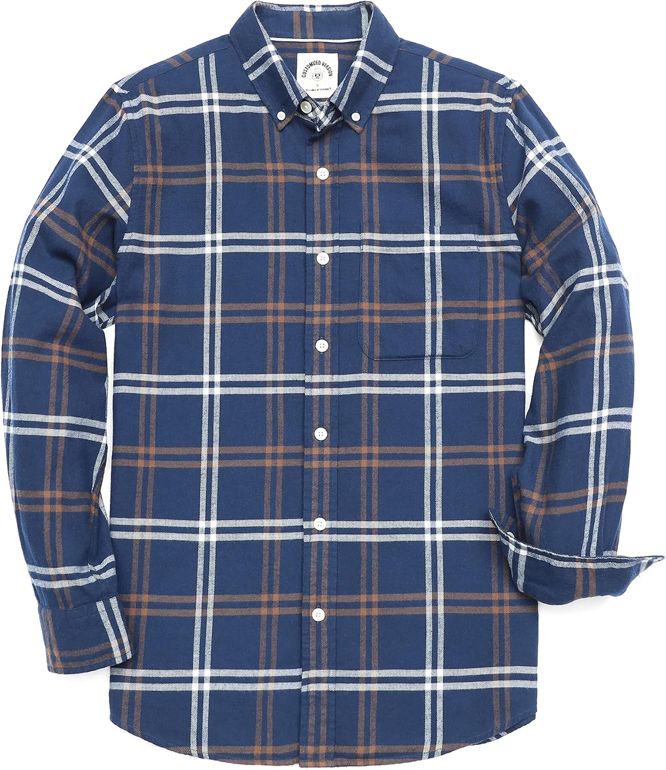 Thumbnail 5 de Dubinik Flanellhemd 6 oz Herren Langarm