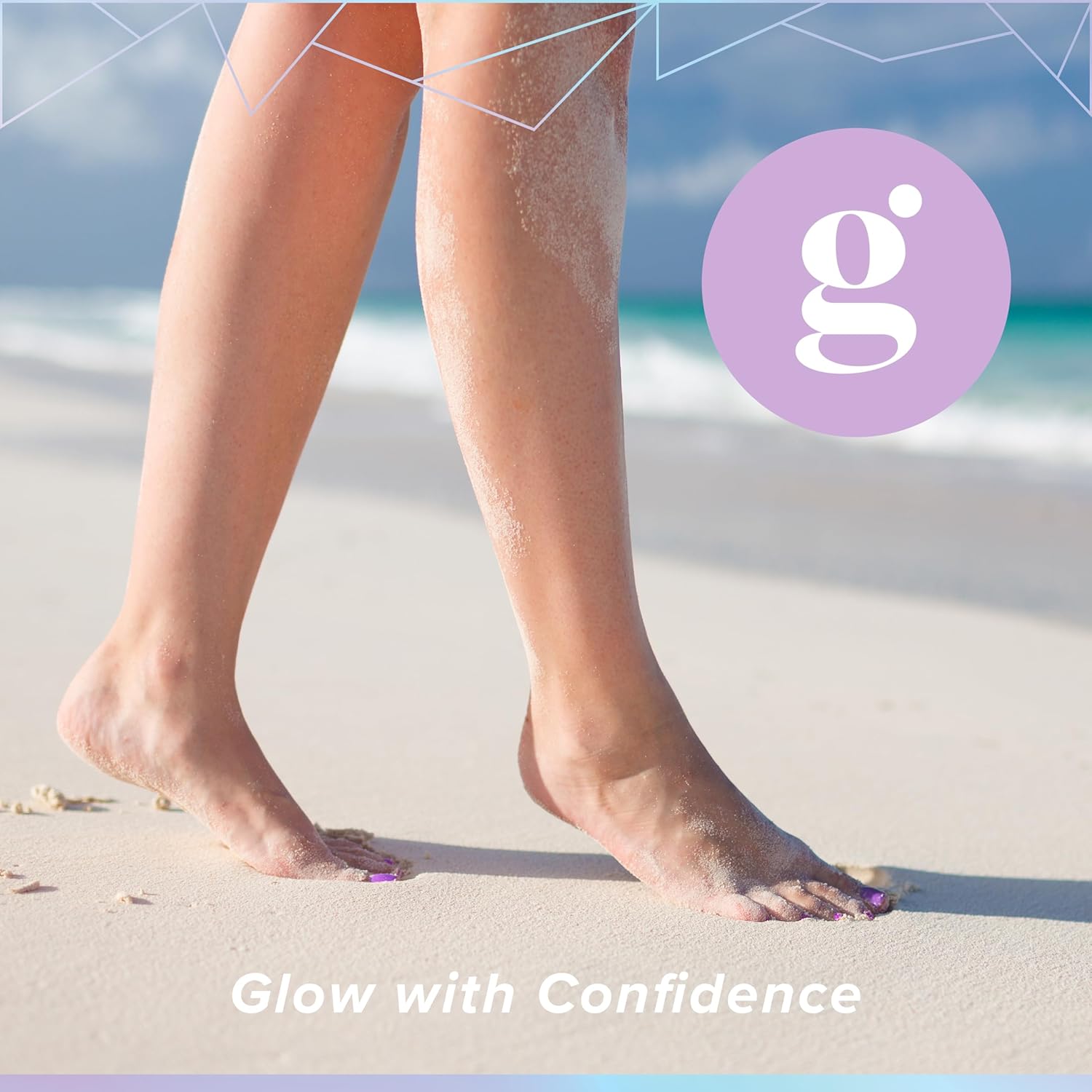 Thumbnail 6 de Glowxie XL Nano Glass Foot Files for Hard Skin – 2-in-1 wet & dry foot file & heel scraper