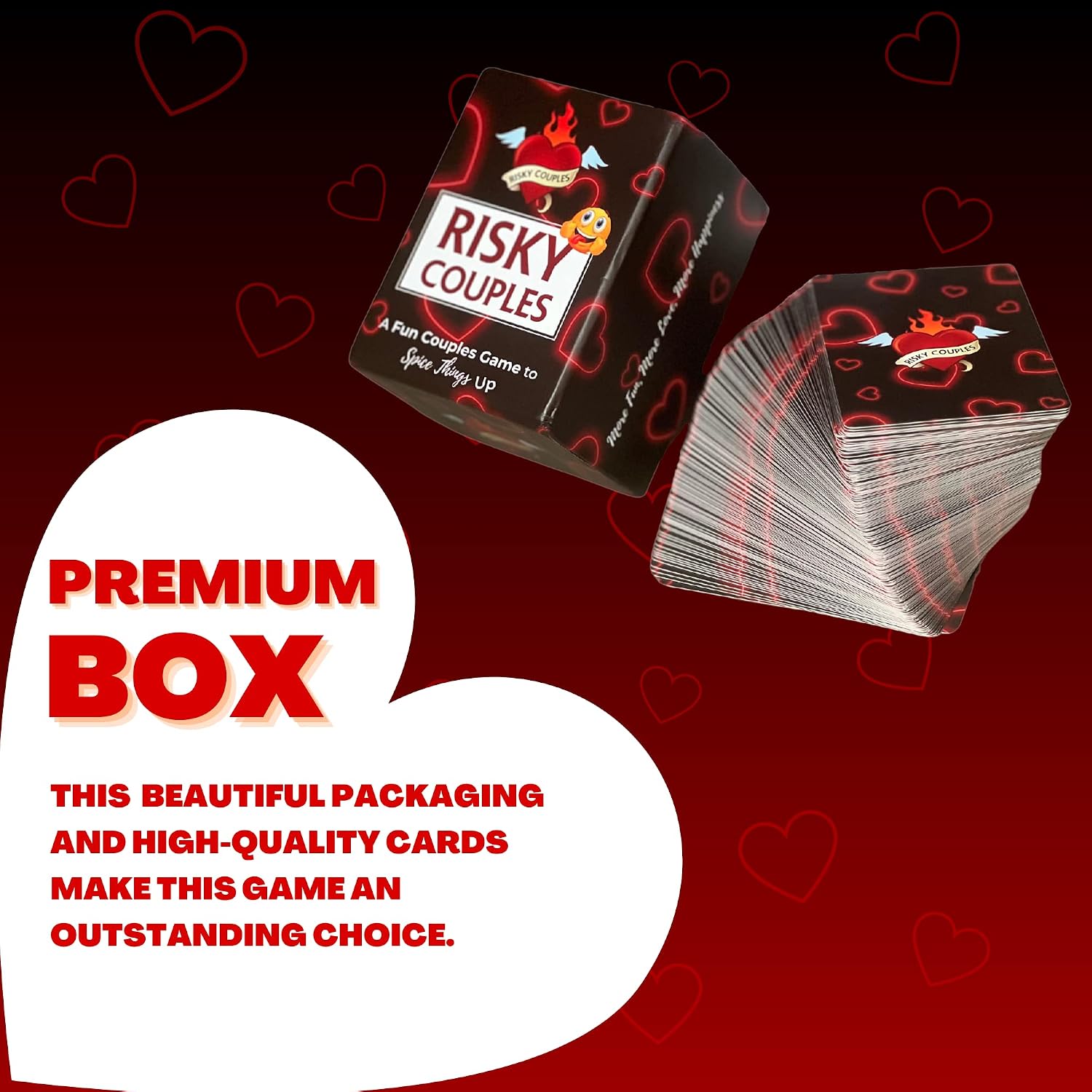 Thumbnail 6 de RISKY COUPLES Couples Card Game with 150 Spicy Questions and Challenges