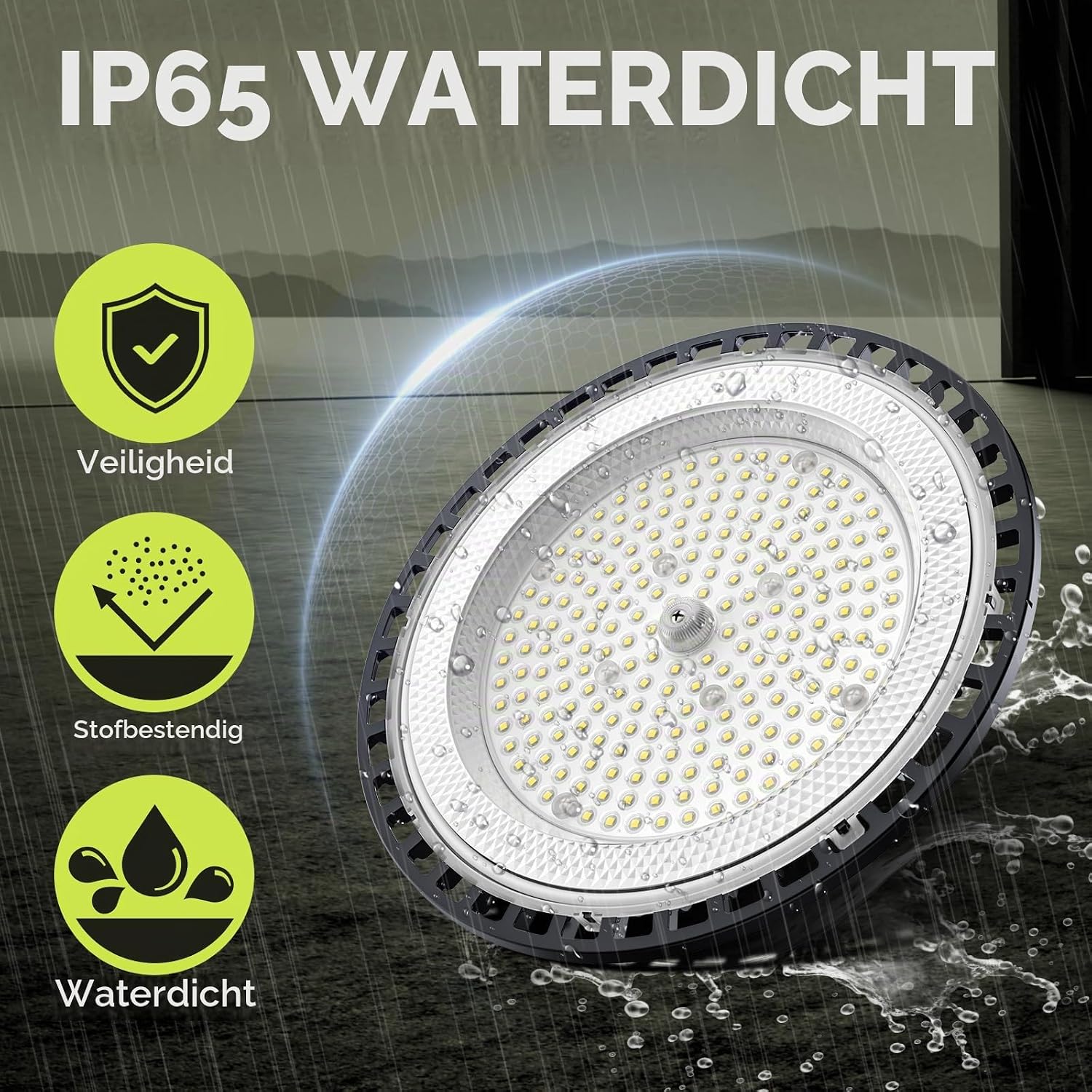 Thumbnail 3 de Tallflly SL-GK15097P UFO-ledhighbay 150 W, 22.500 lm, 6.000 K, IP65