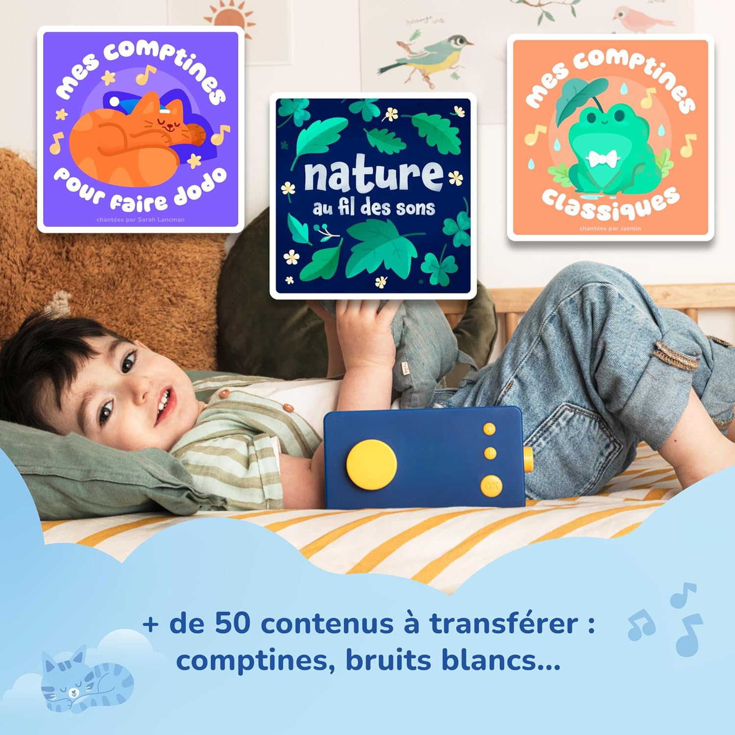 Thumbnail 2 de Lunii Ma 1ère Lunii : conteuse audio évolutive sans écran pour enfants dès 3 ans, jusqu’à 8 h d’autonomie