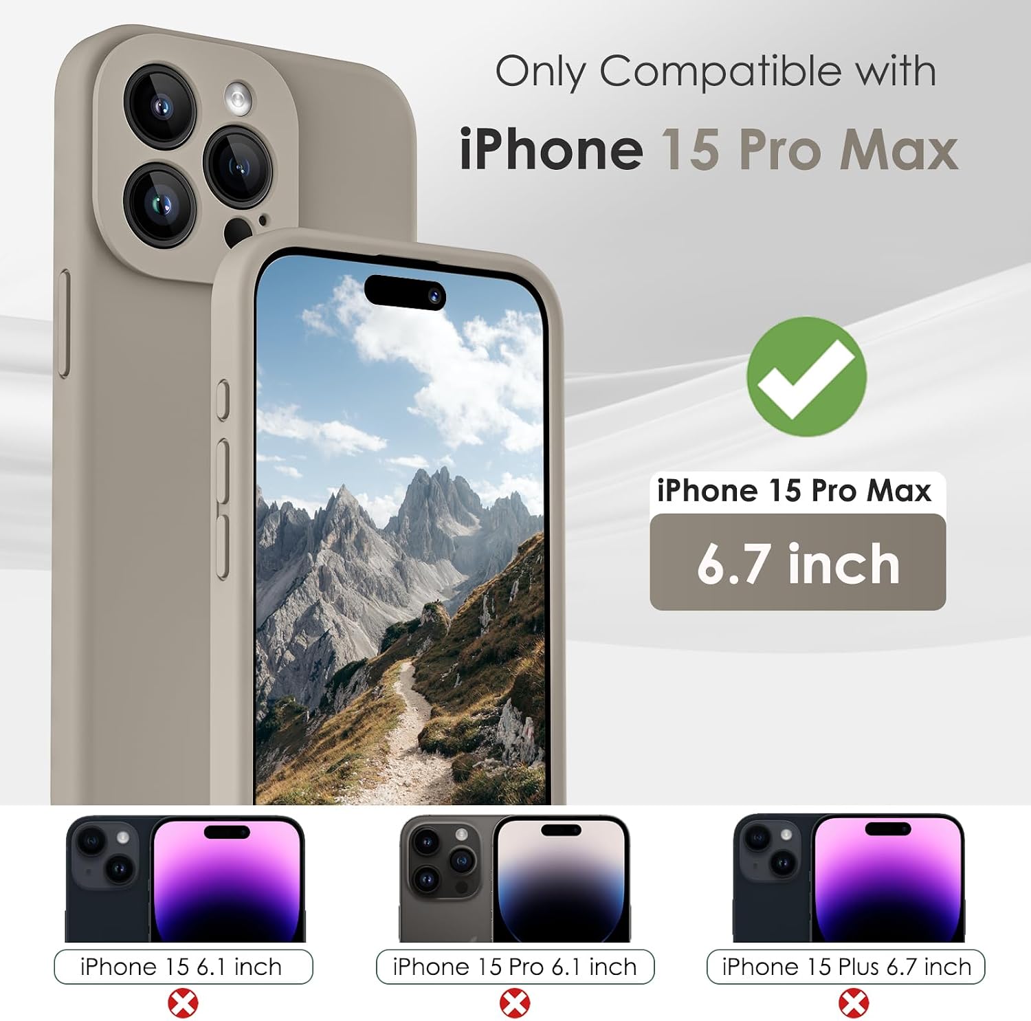 Detalle 2 de CALOOP Slim-Fit iPhone 15 Pro Max case 6.7 inch