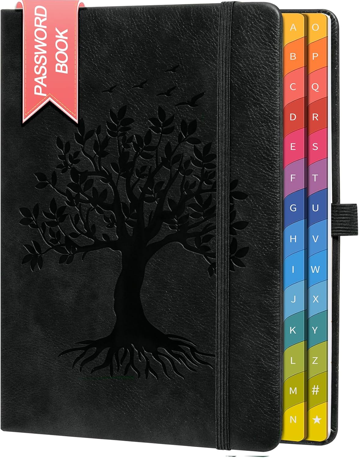 ZXHQ password book 900 passwords, tabs