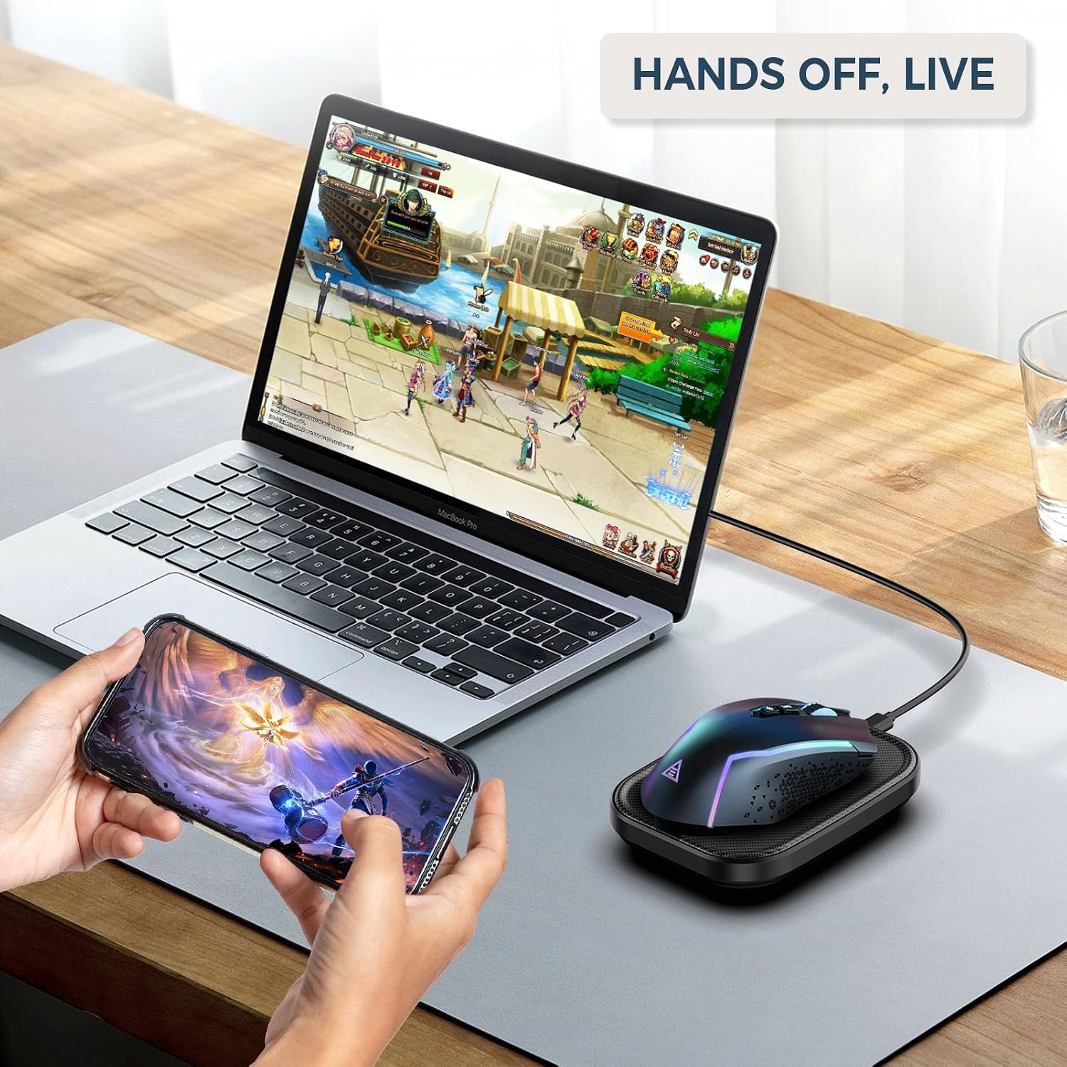 Thumbnail 5 de Yonktoo Mouse Jiggler – Ultra Slim Mouse Mover ⚙