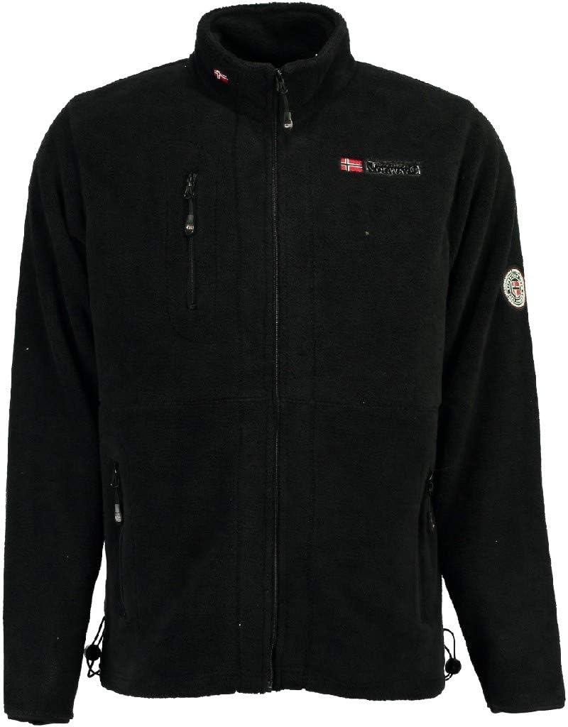 Detalle de Geographical Norway UPLOAD pile uomo Nero M