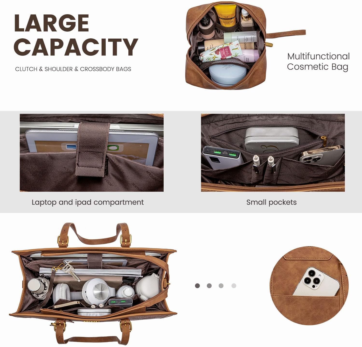 Thumbnail 3 de LOVEVOOK Laptop Bag 15.6 inch Tote