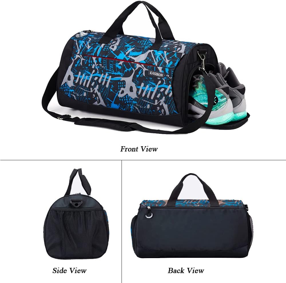 Detalle de Gym bag with shoes compartment 35L